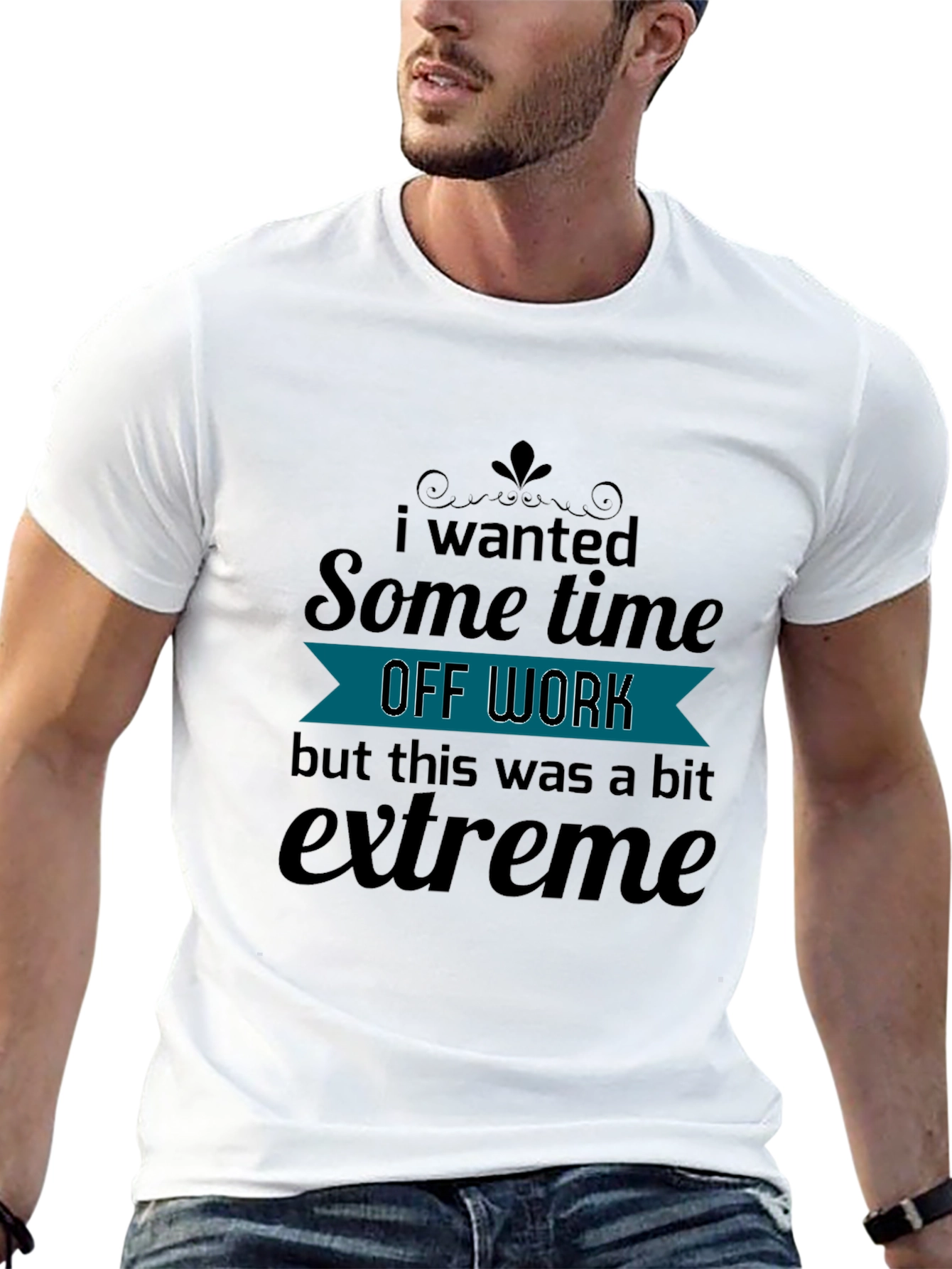 Funny Off Work Graphic T-Shirt