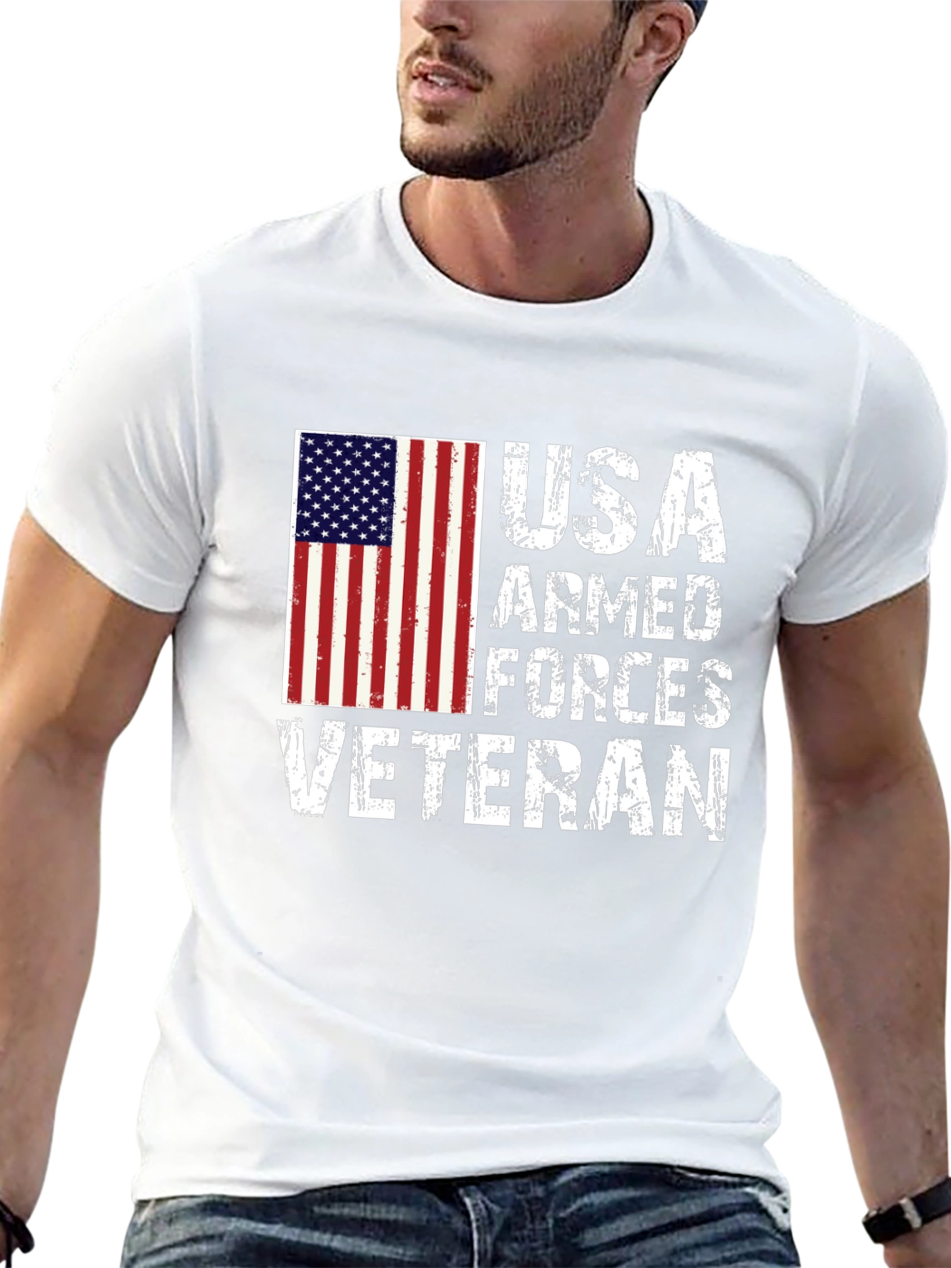 USA Armed Forces Veteran T-Shirt