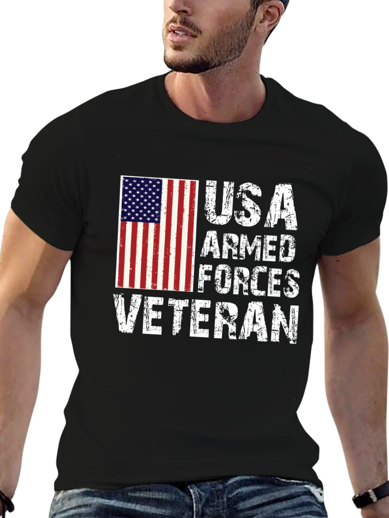 USA Armed Forces Veteran T-Shirt