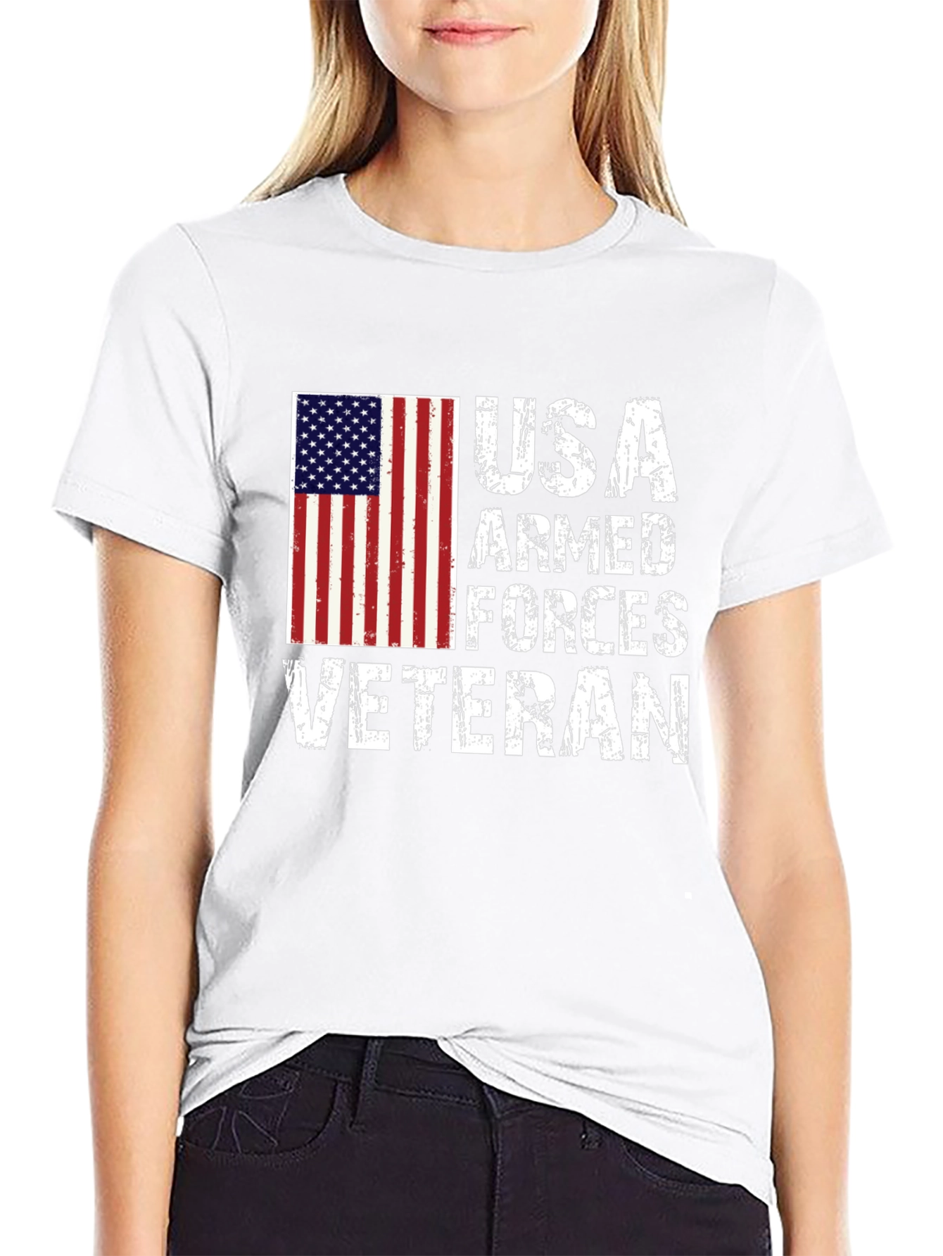 USA Armed Forces Veteran T-Shirt