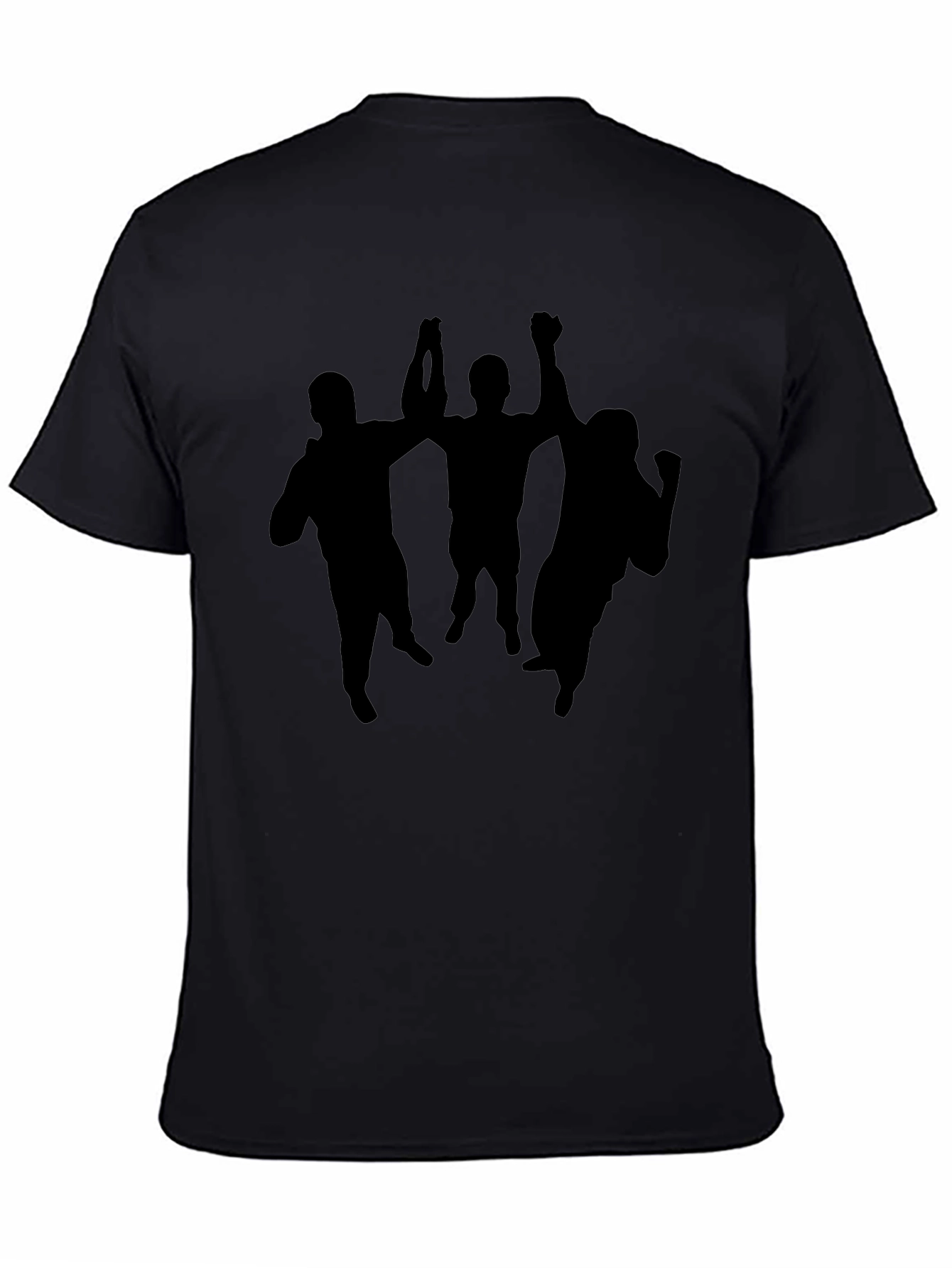 Black Silhouette Celebration Tee