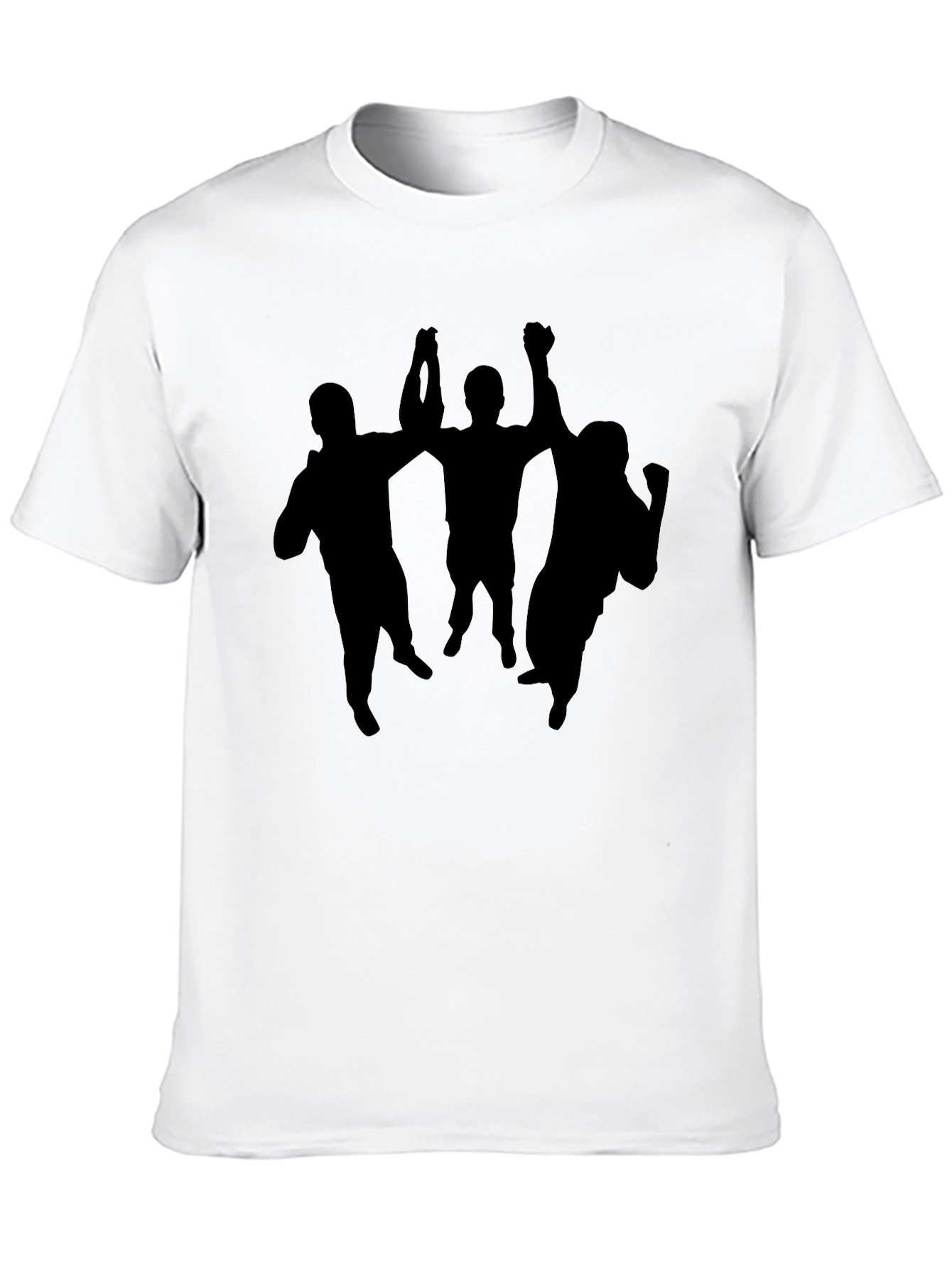 Black Silhouette Celebration Tee