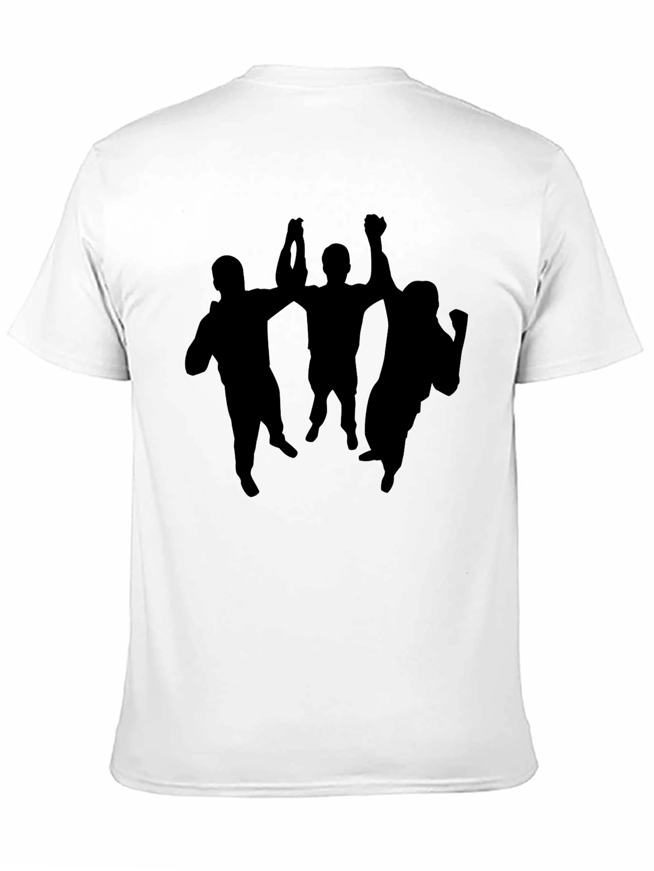 Black Silhouette Celebration Tee
