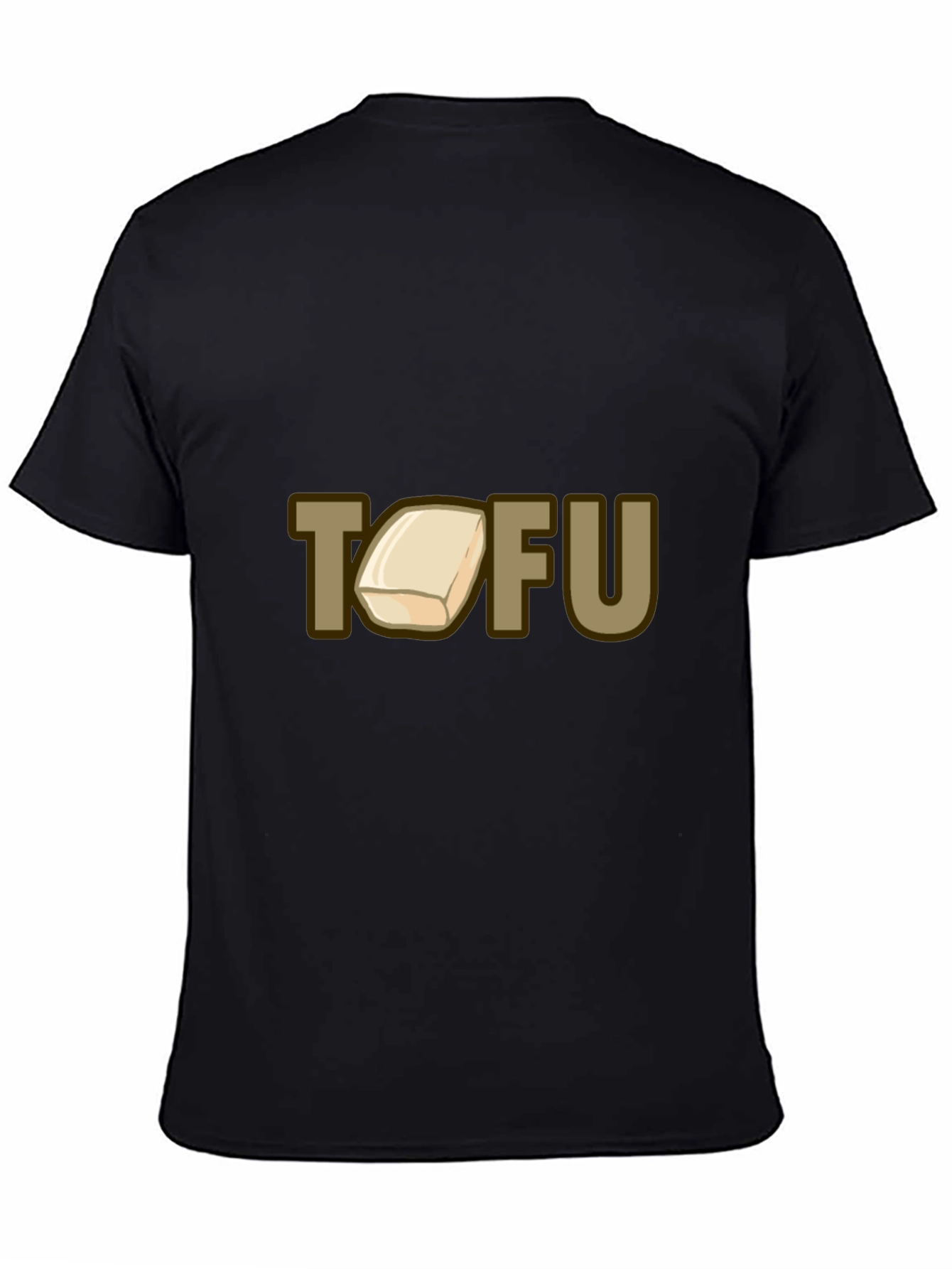 Tofu Graphic Black T-Shirt
