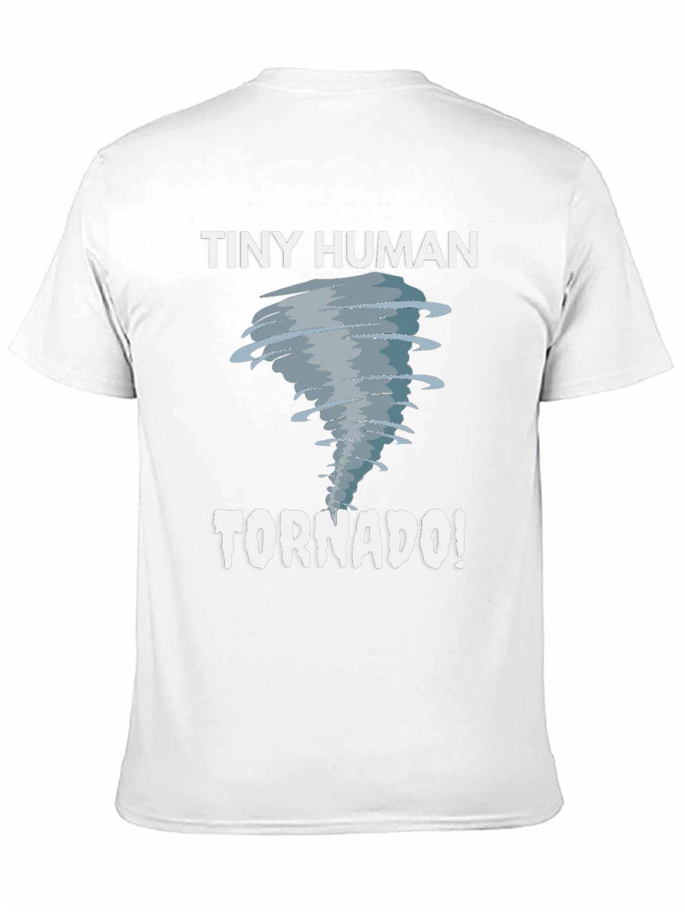Tiny Human Tornado Black Graphic Tee
