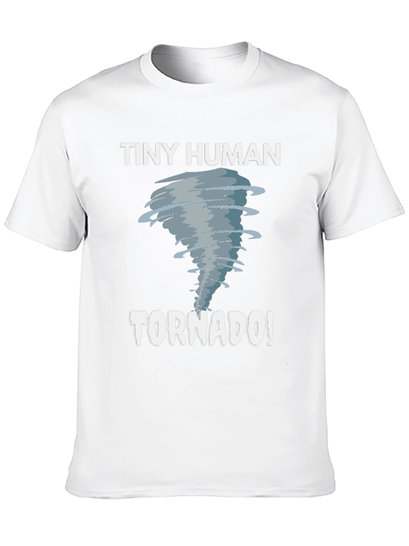 Tiny Human Tornado Black Graphic Tee