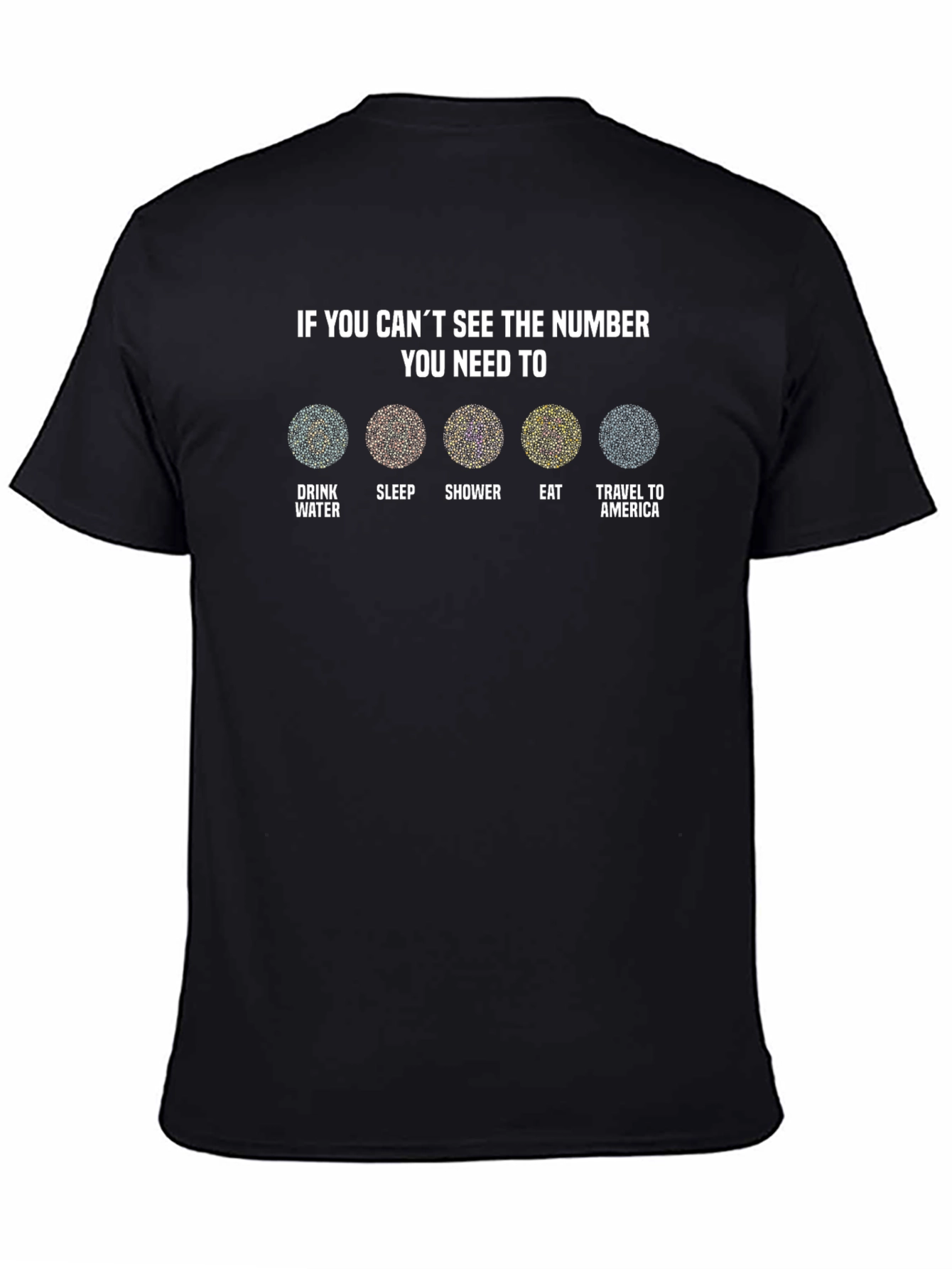 Color Blindness Test T-Shirt