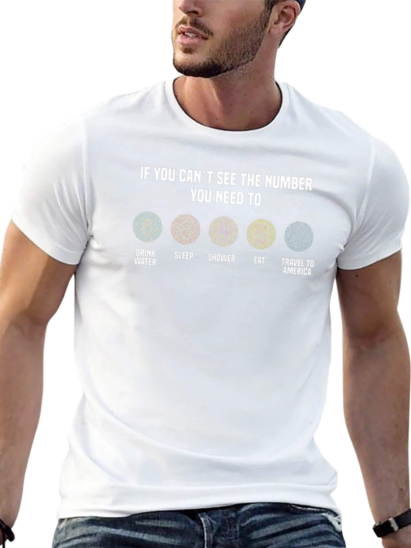 Color Blindness Test T-Shirt