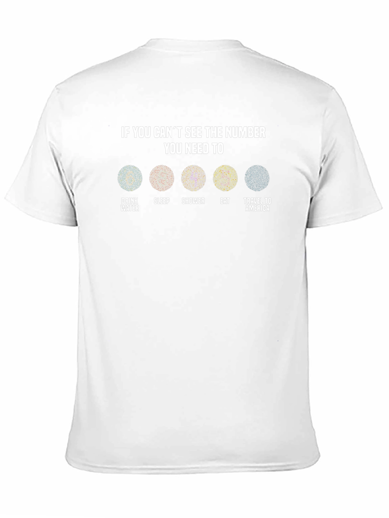 Color Blindness Test T-Shirt