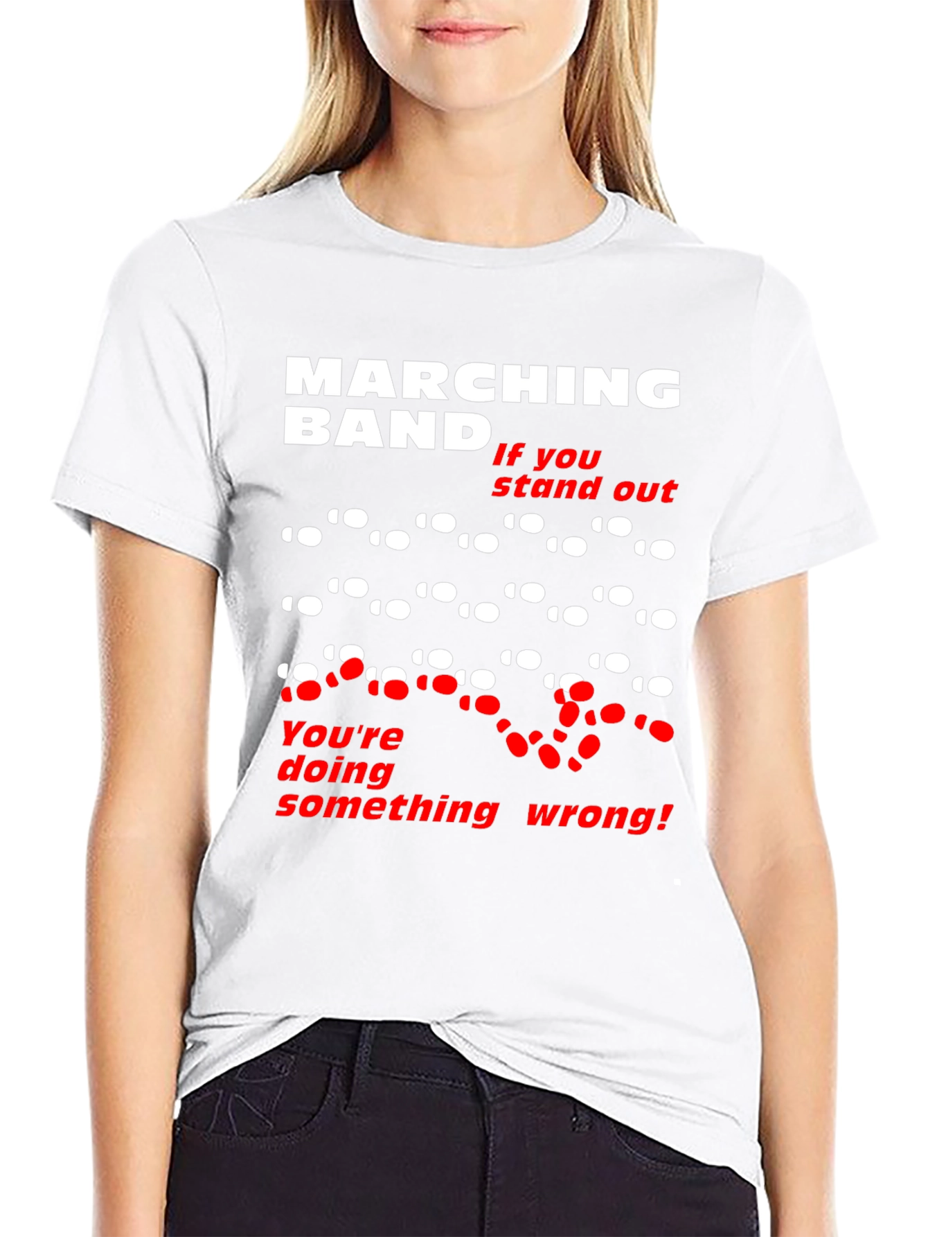 Marching Band T-Shirt: Stand Out (At Your Own Risk!)