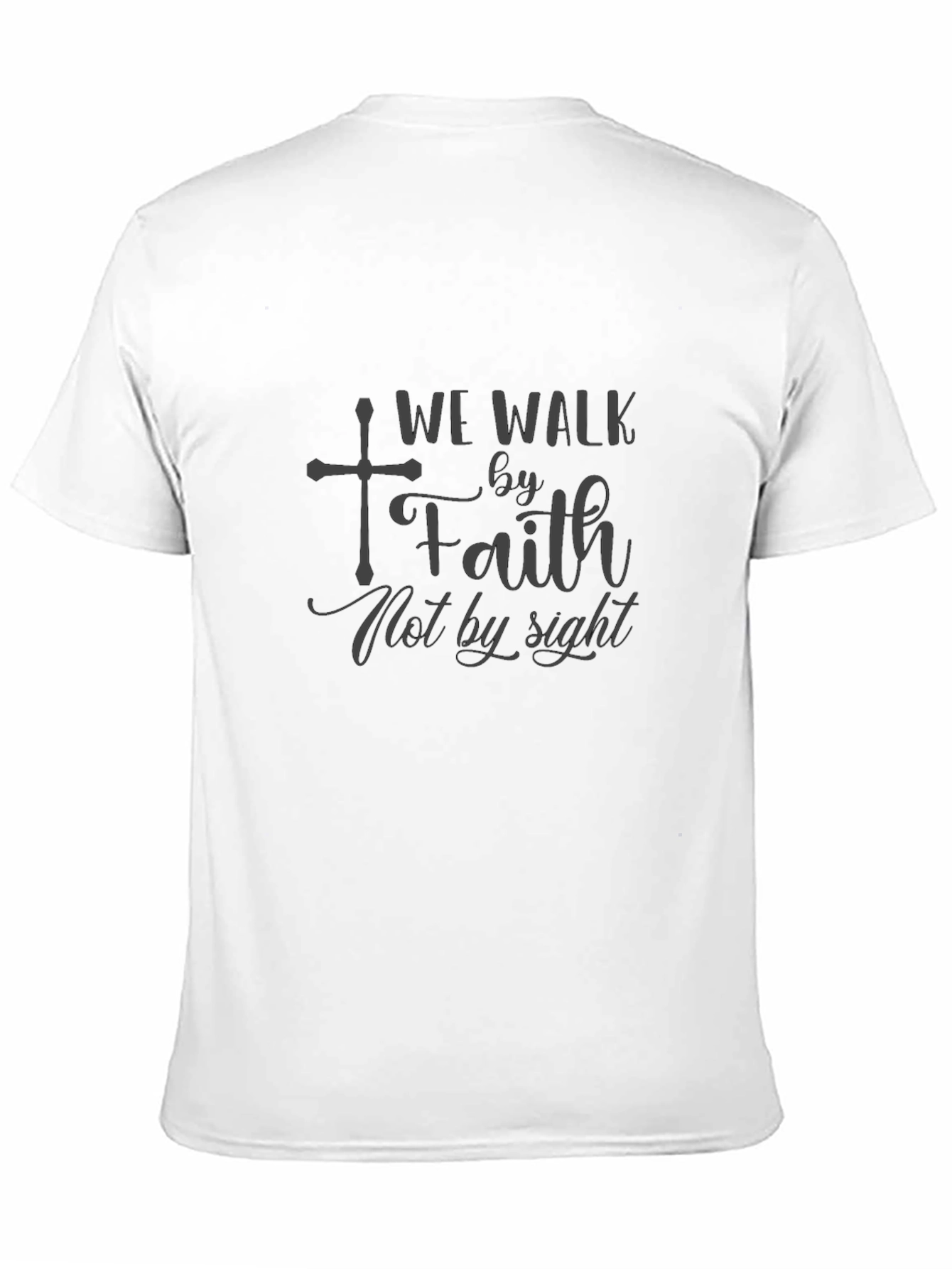 Faith Graphic Tee - Walk By Faith T-Shirt
