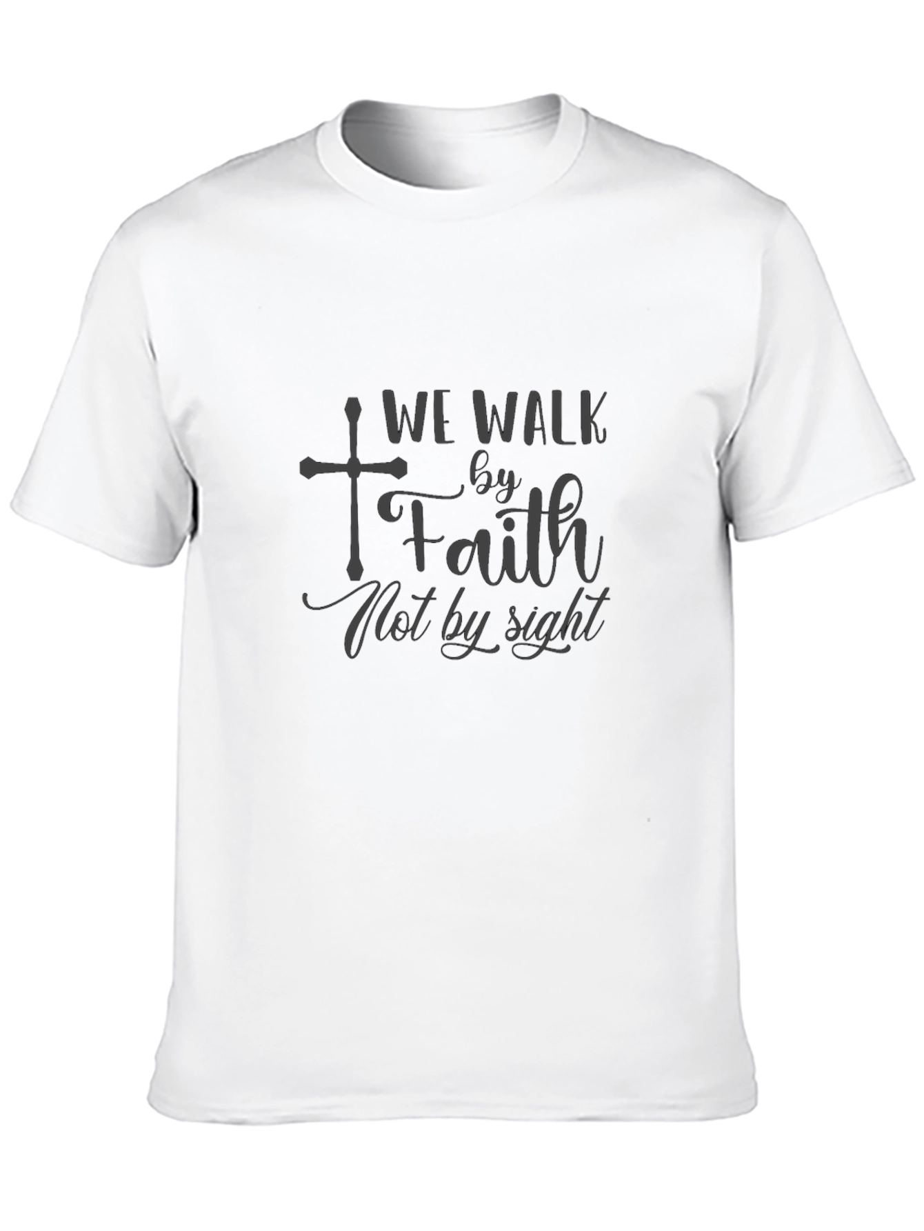 Faith Graphic Tee - Walk By Faith T-Shirt