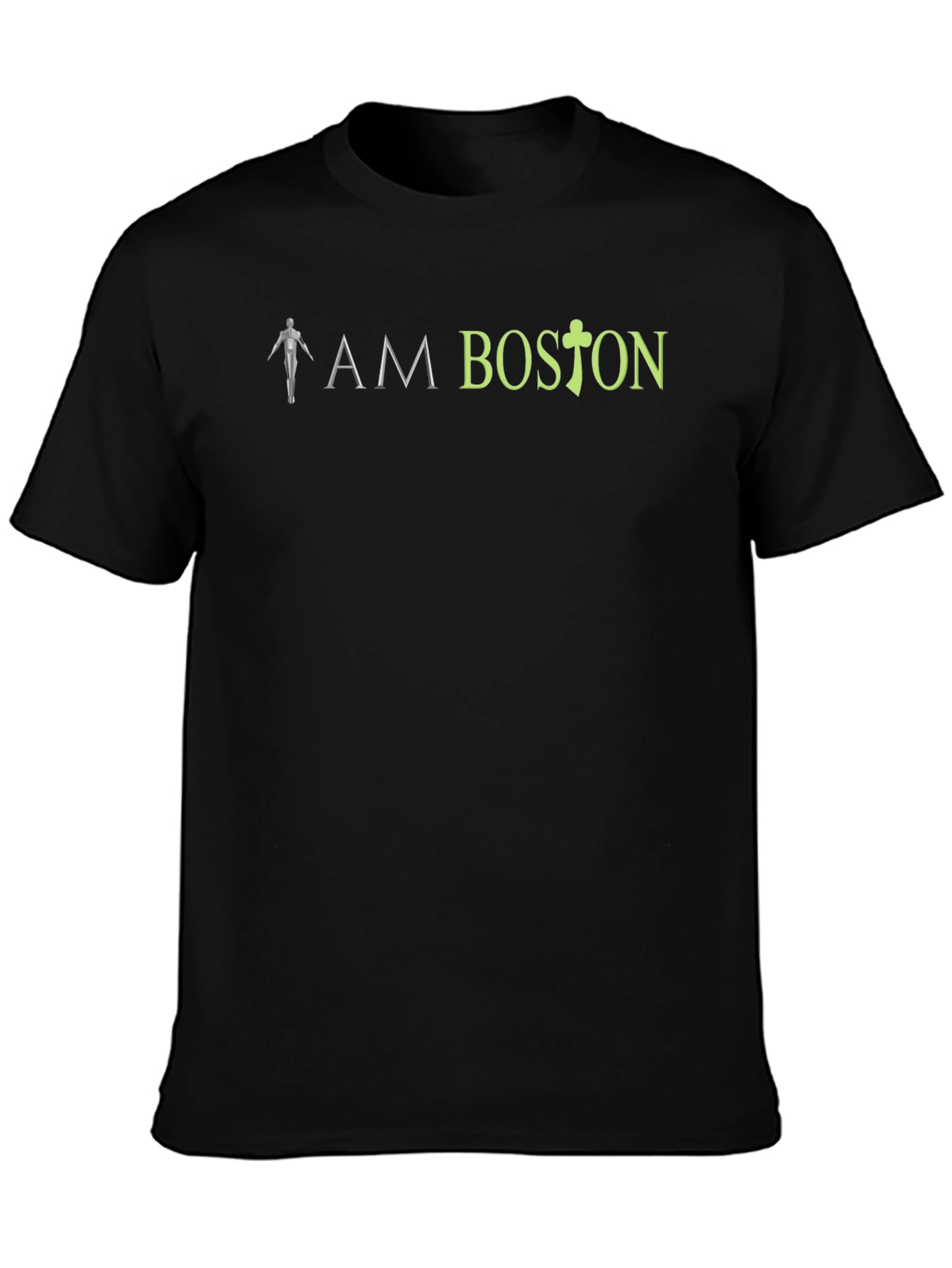 I AM BOSTON T-Shirt Black