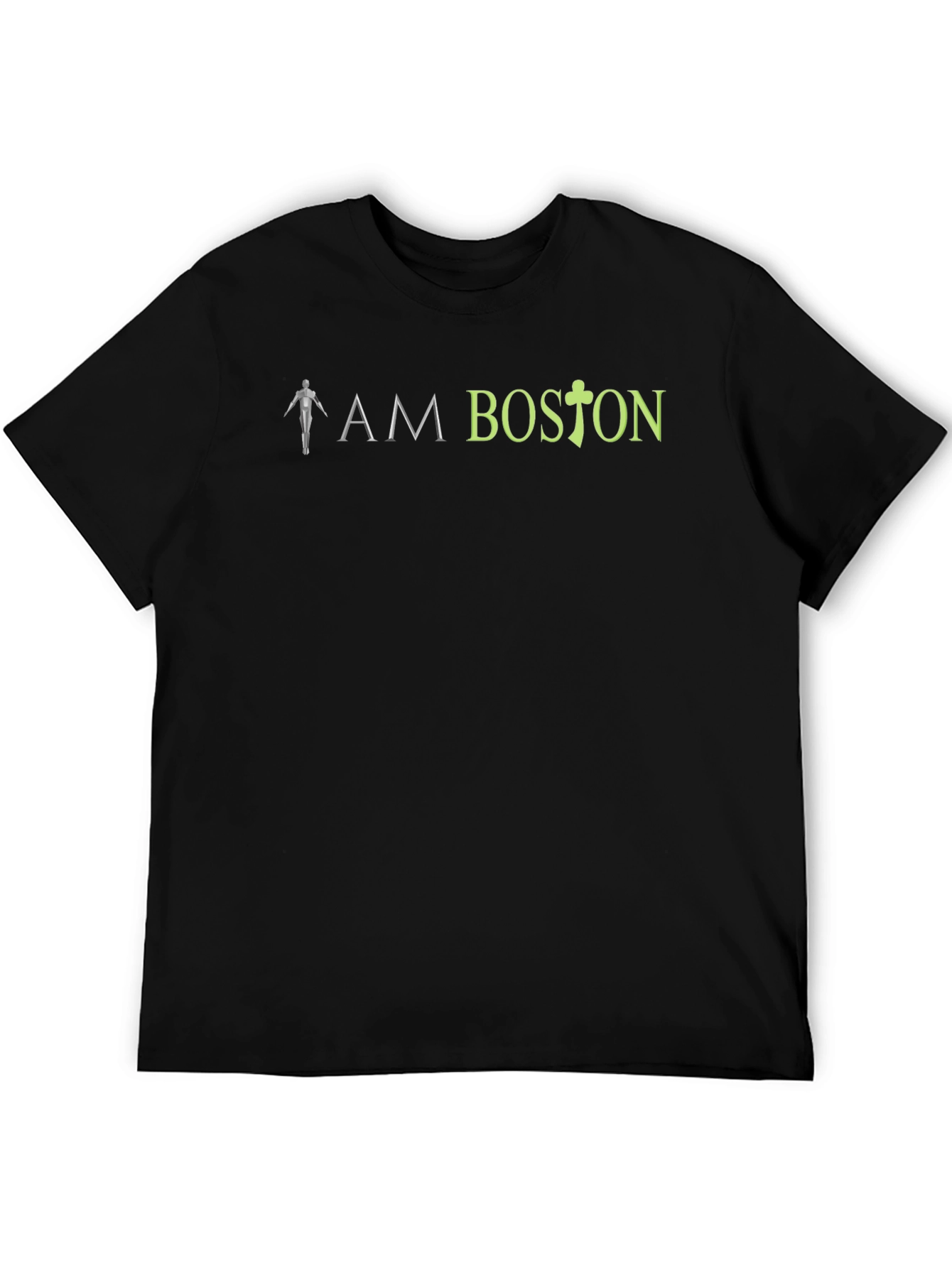 I AM BOSTON T-Shirt Black