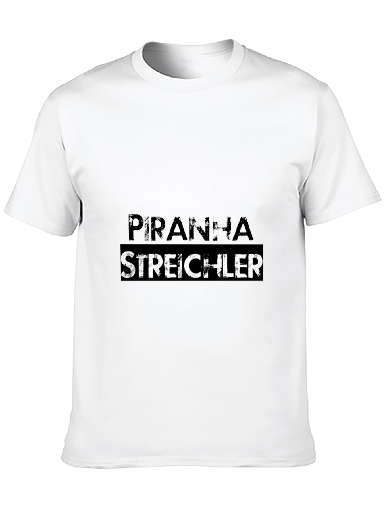 Piranha Streichler Black Graphic T-Shirt