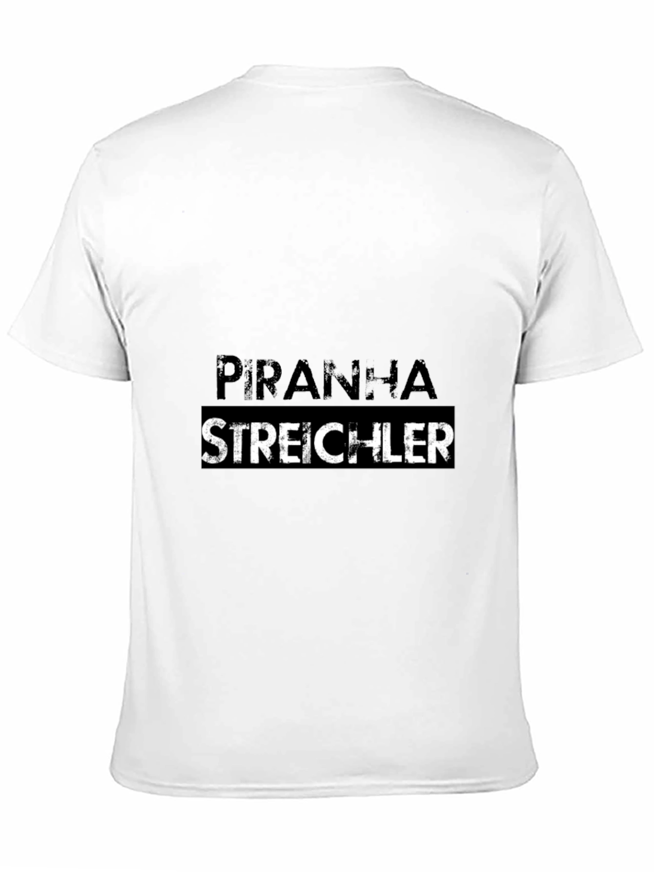Piranha Streichler Black Graphic T-Shirt