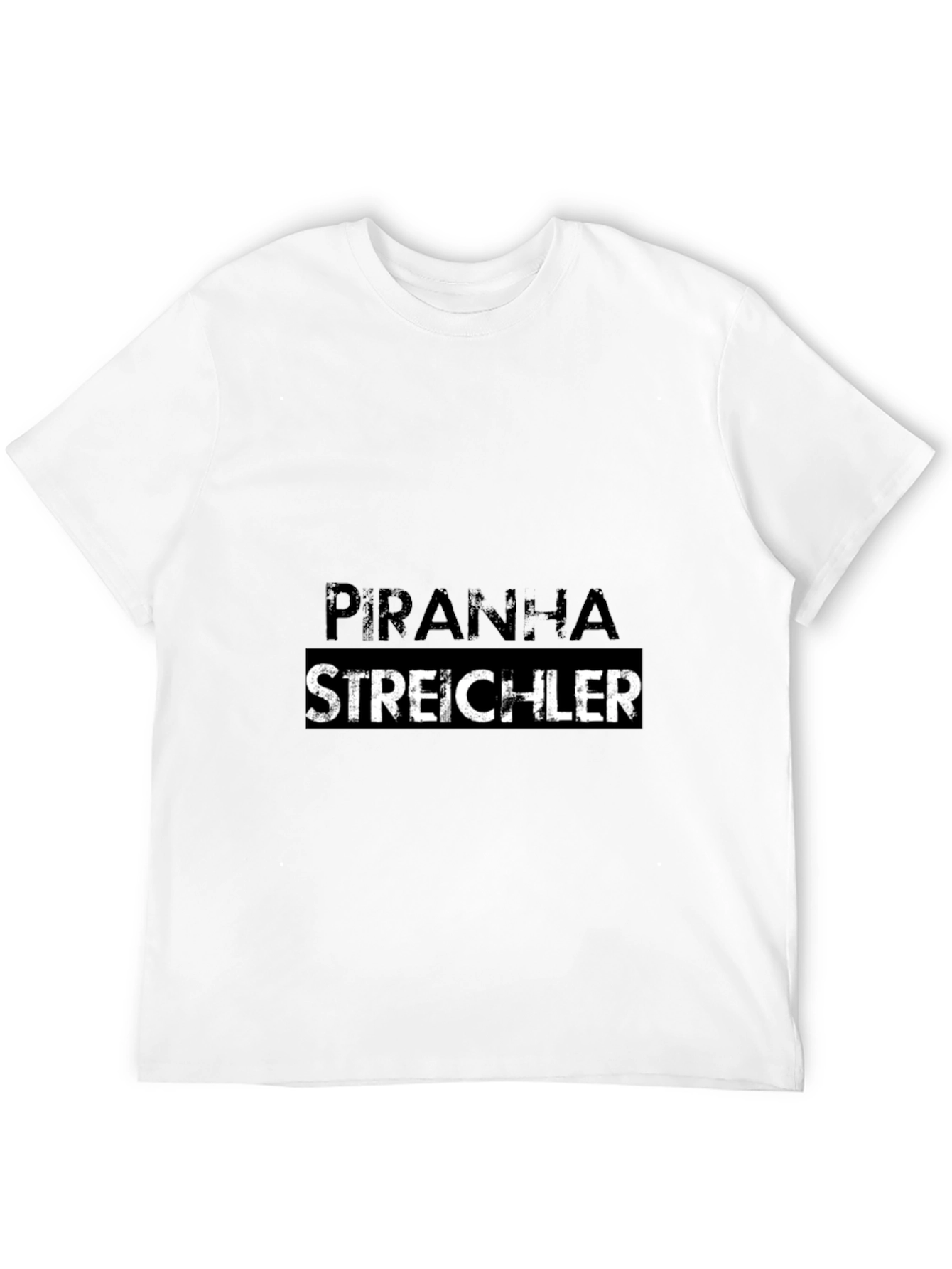 Piranha Streichler Black Graphic T-Shirt