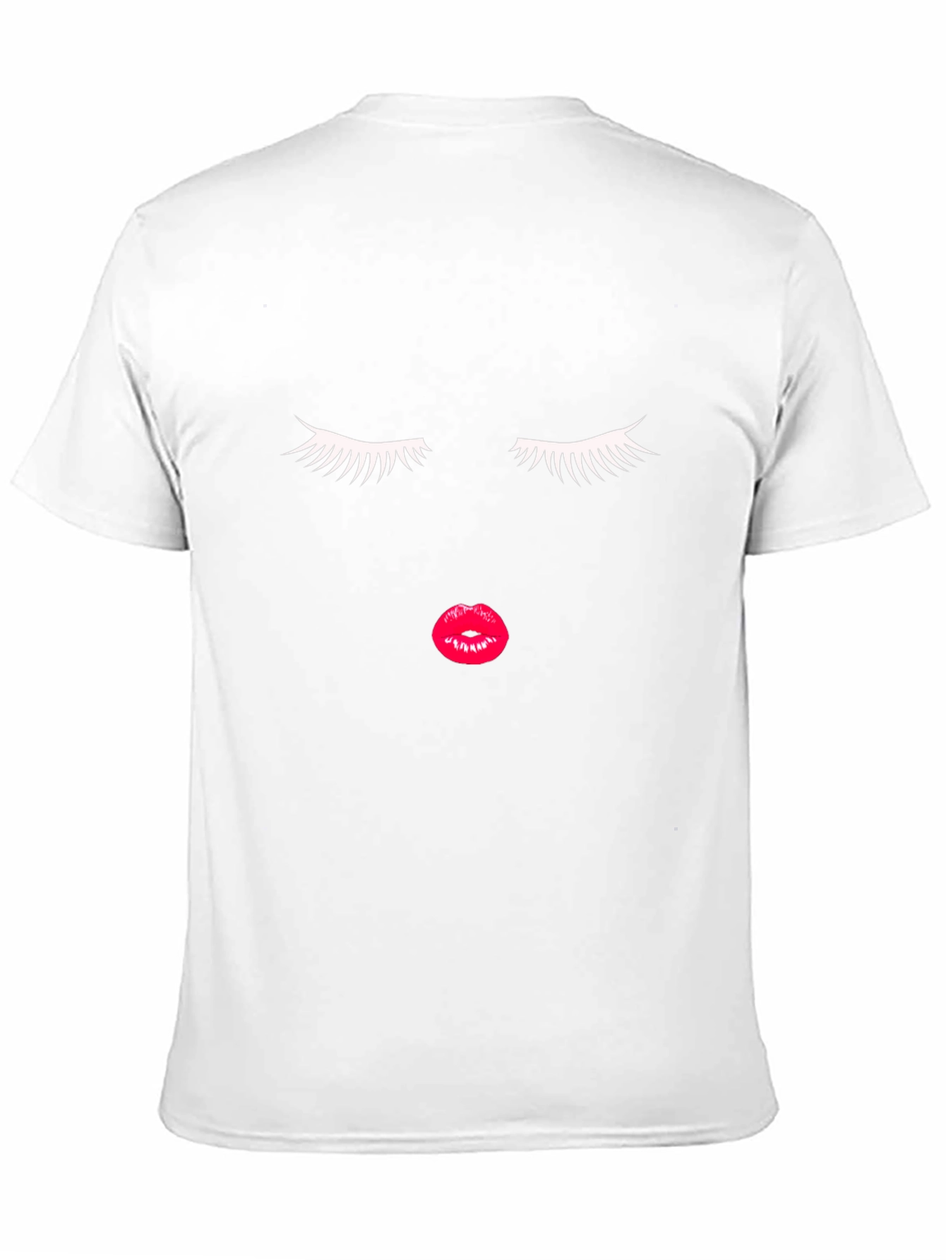 Eyelash Lips Graphic Tee