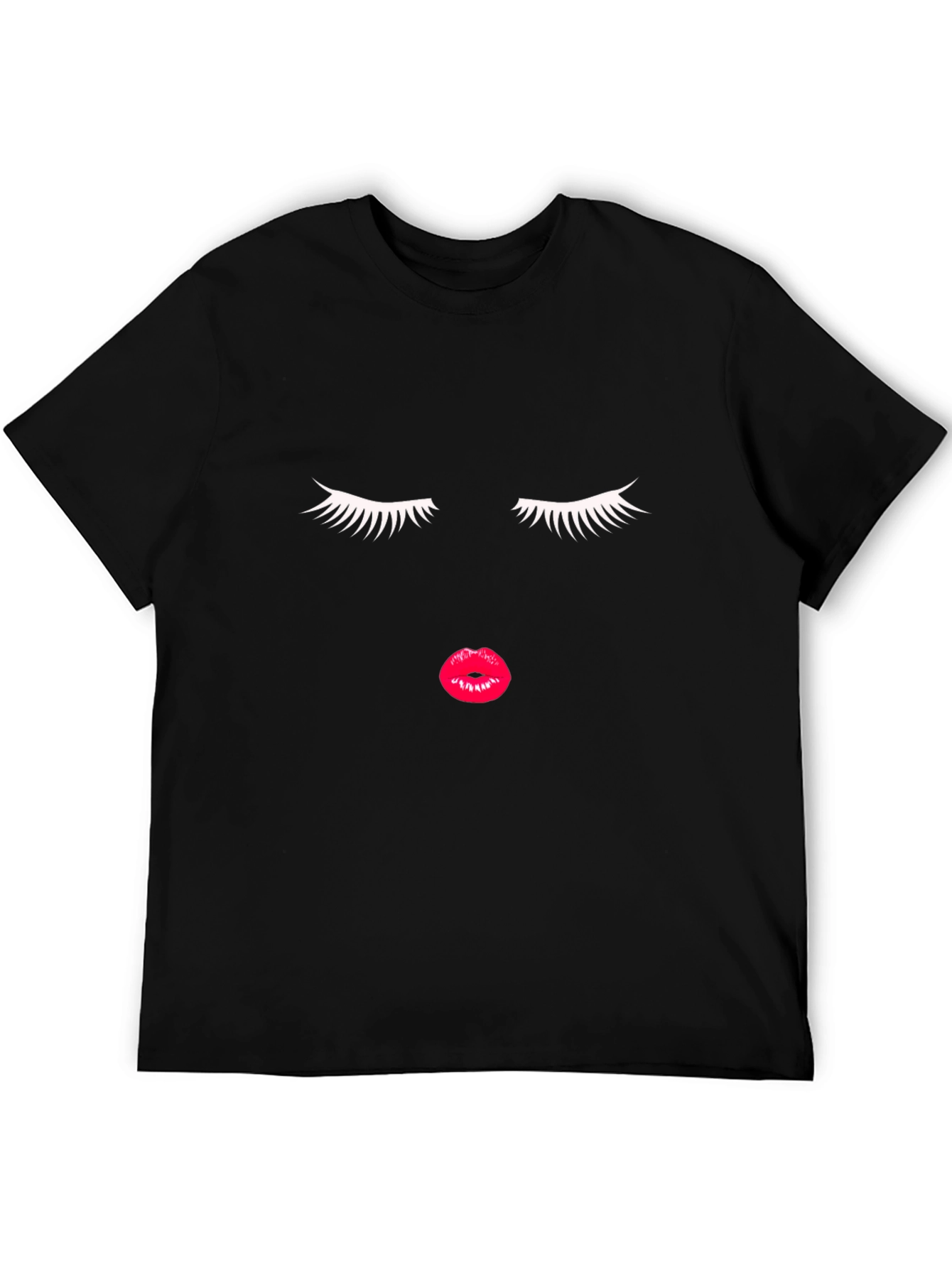 Eyelash Lips Graphic Tee