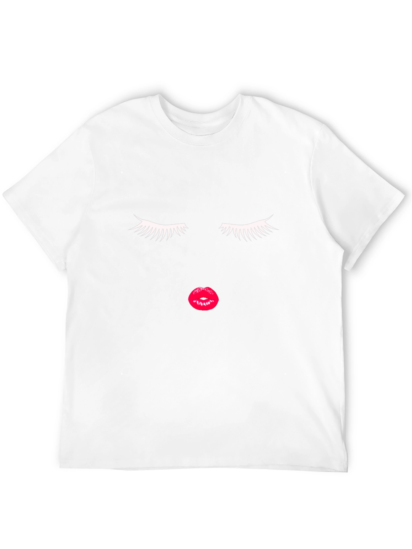 Eyelash Lips Graphic Tee