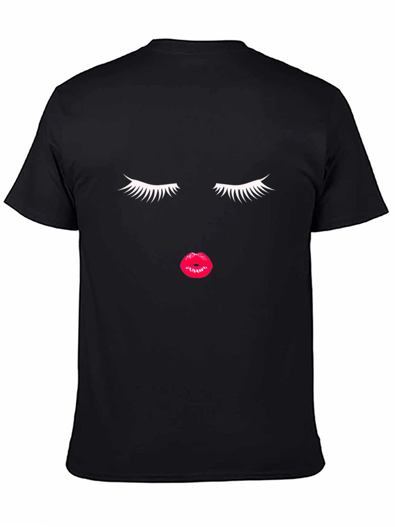 Eyelash Lips Graphic Tee