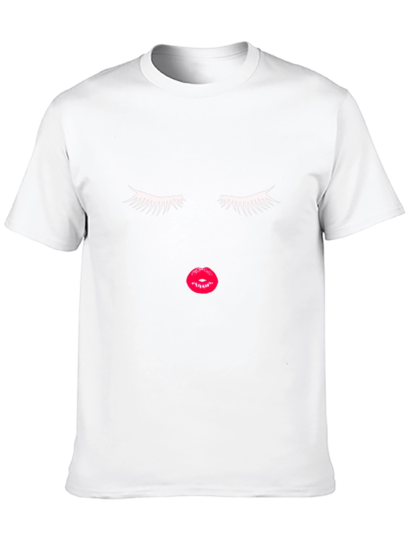 Eyelash Lips Graphic Tee
