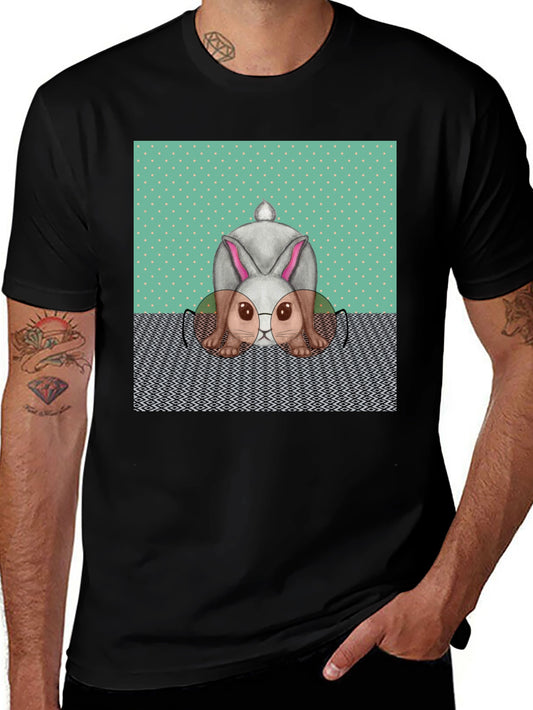 Funny Bunny T-Shirt - Reading Rabbit Design