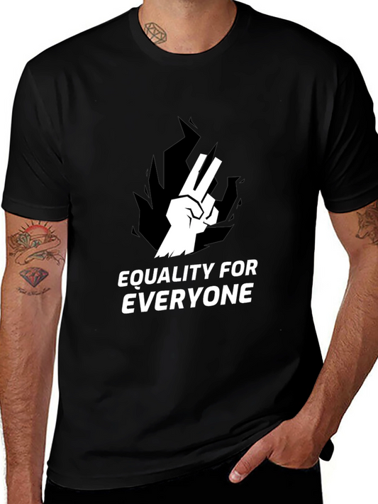 Equality for Everyone Black Graphic Tee