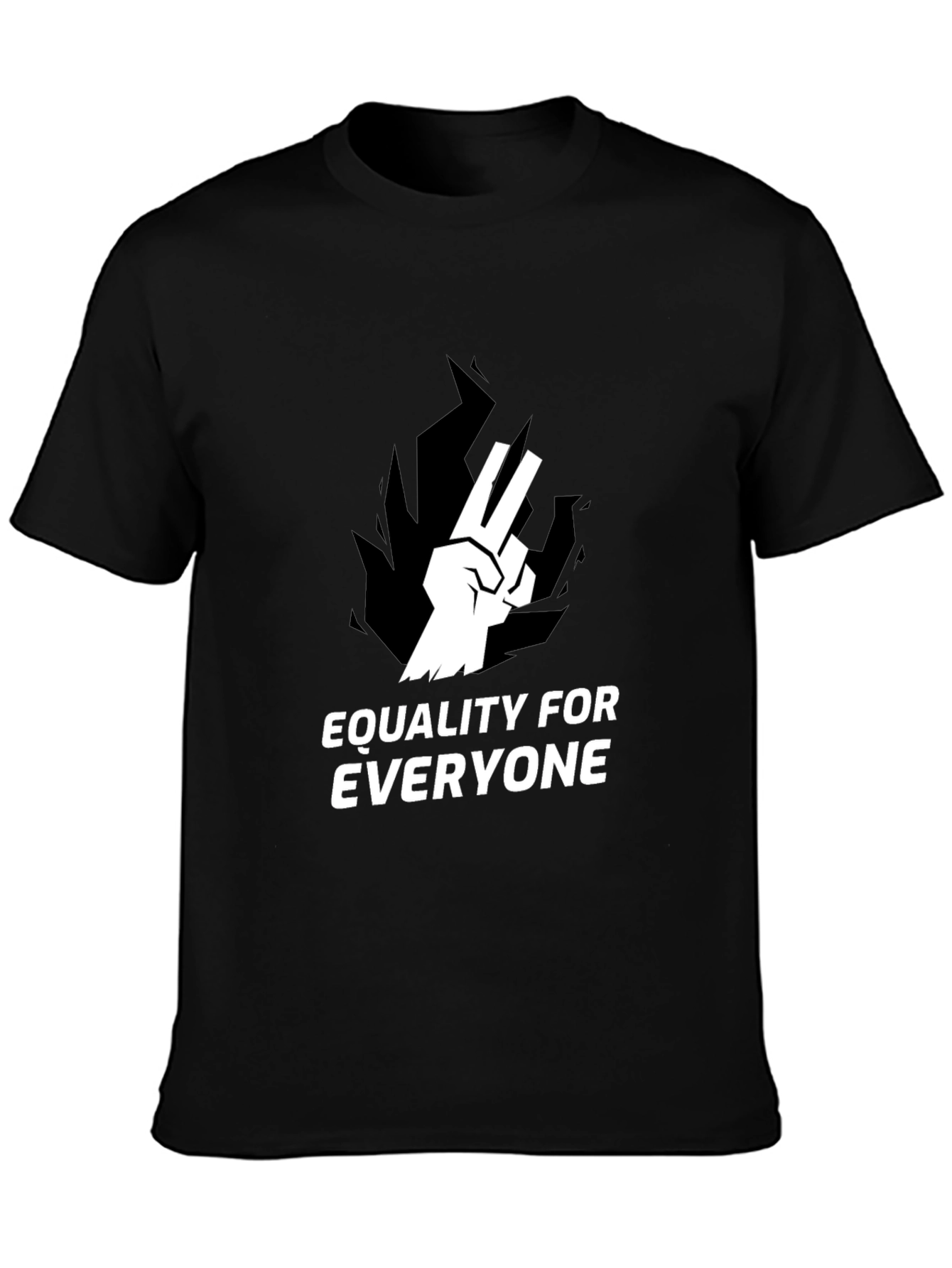 Equality for Everyone Black Graphic Tee
