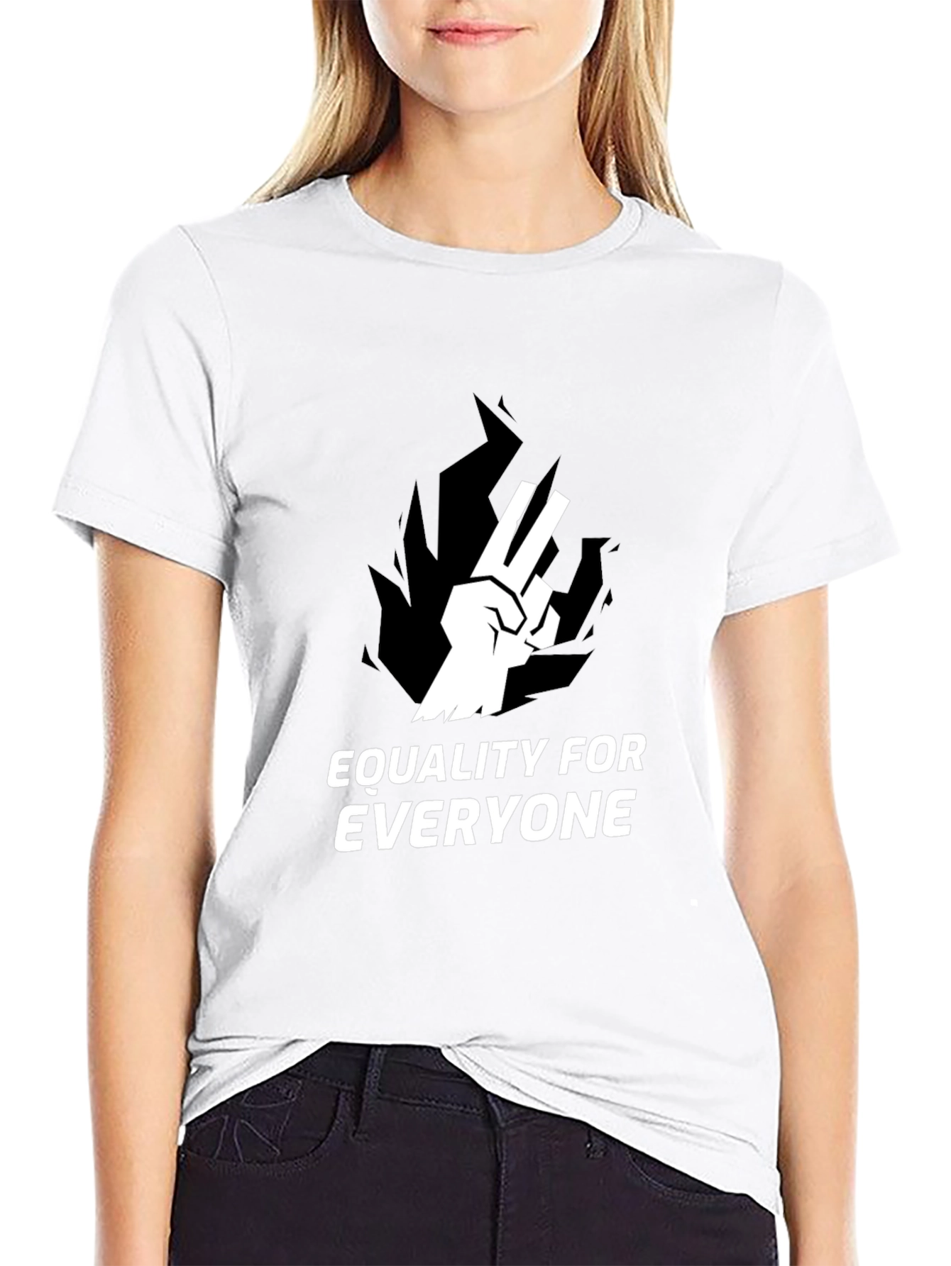 Equality for Everyone Black Graphic Tee