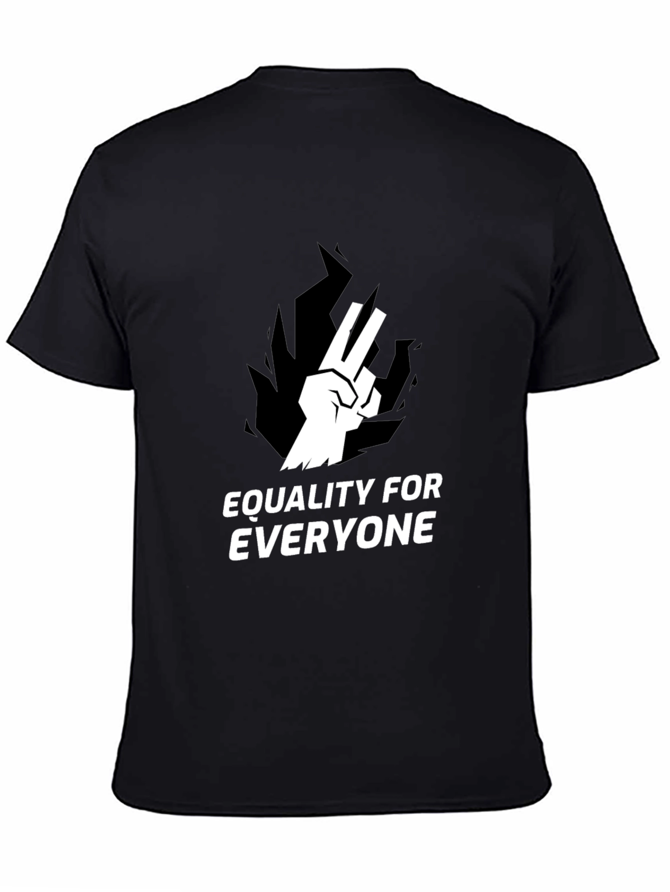 Equality for Everyone Black Graphic Tee