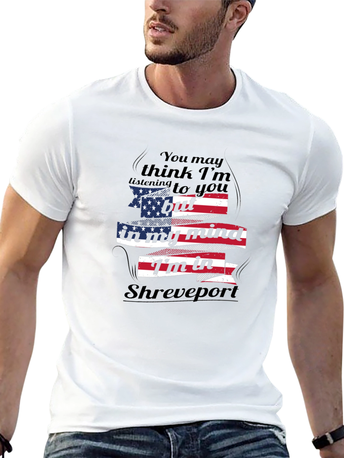 Shreveport Mind T-Shirt - Patriotic Graphic Tee