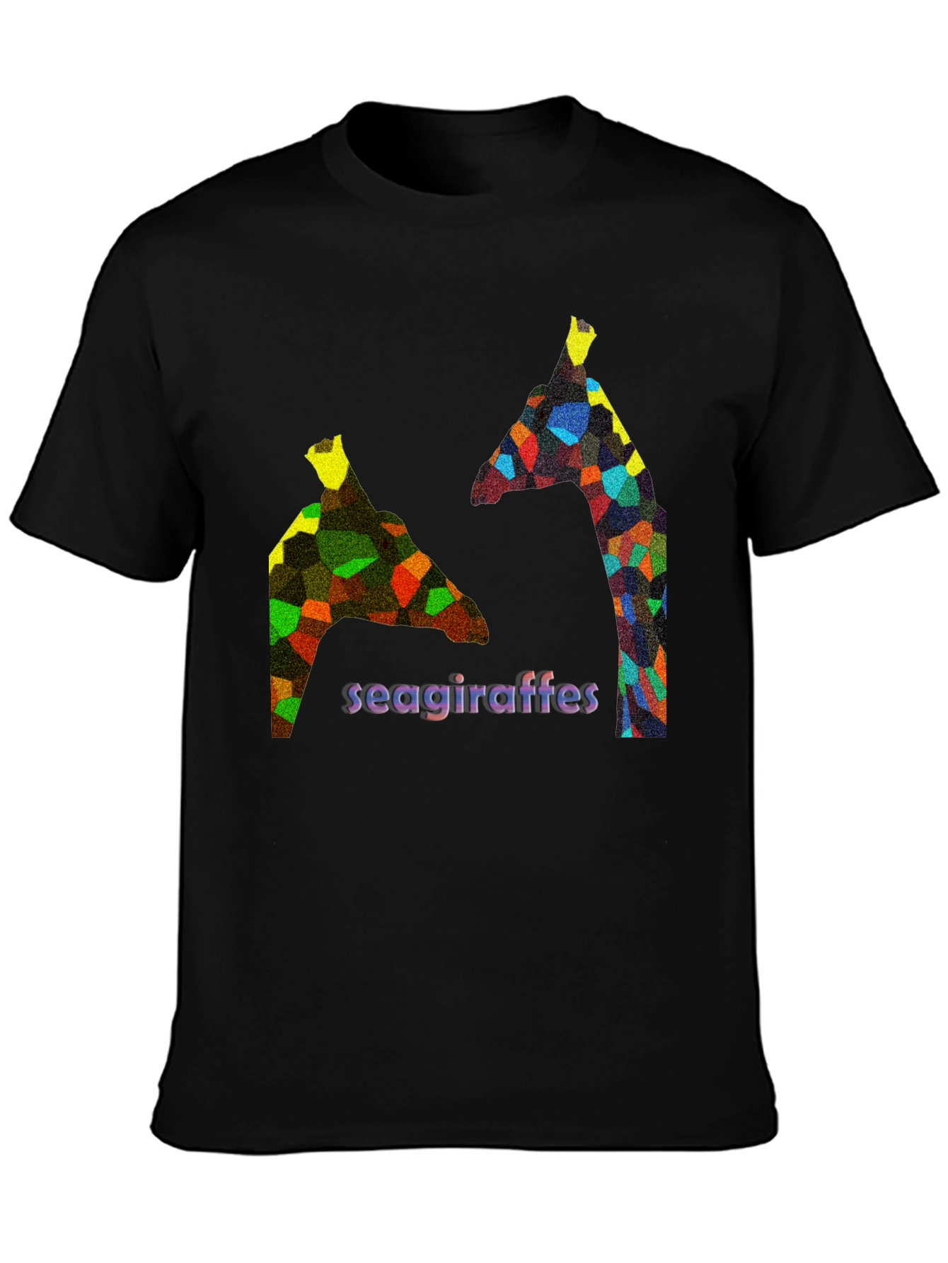 Seagiraffes Graphic T-Shirt - Black