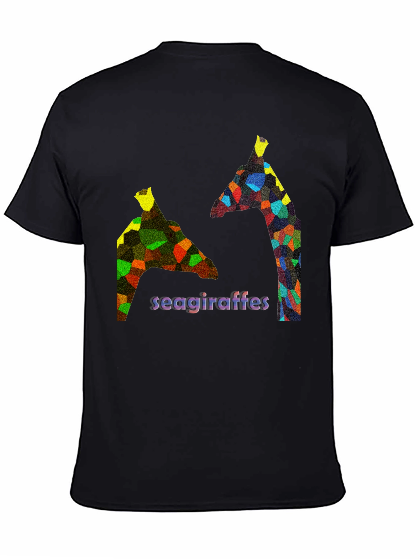 Seagiraffes Graphic T-Shirt - Black