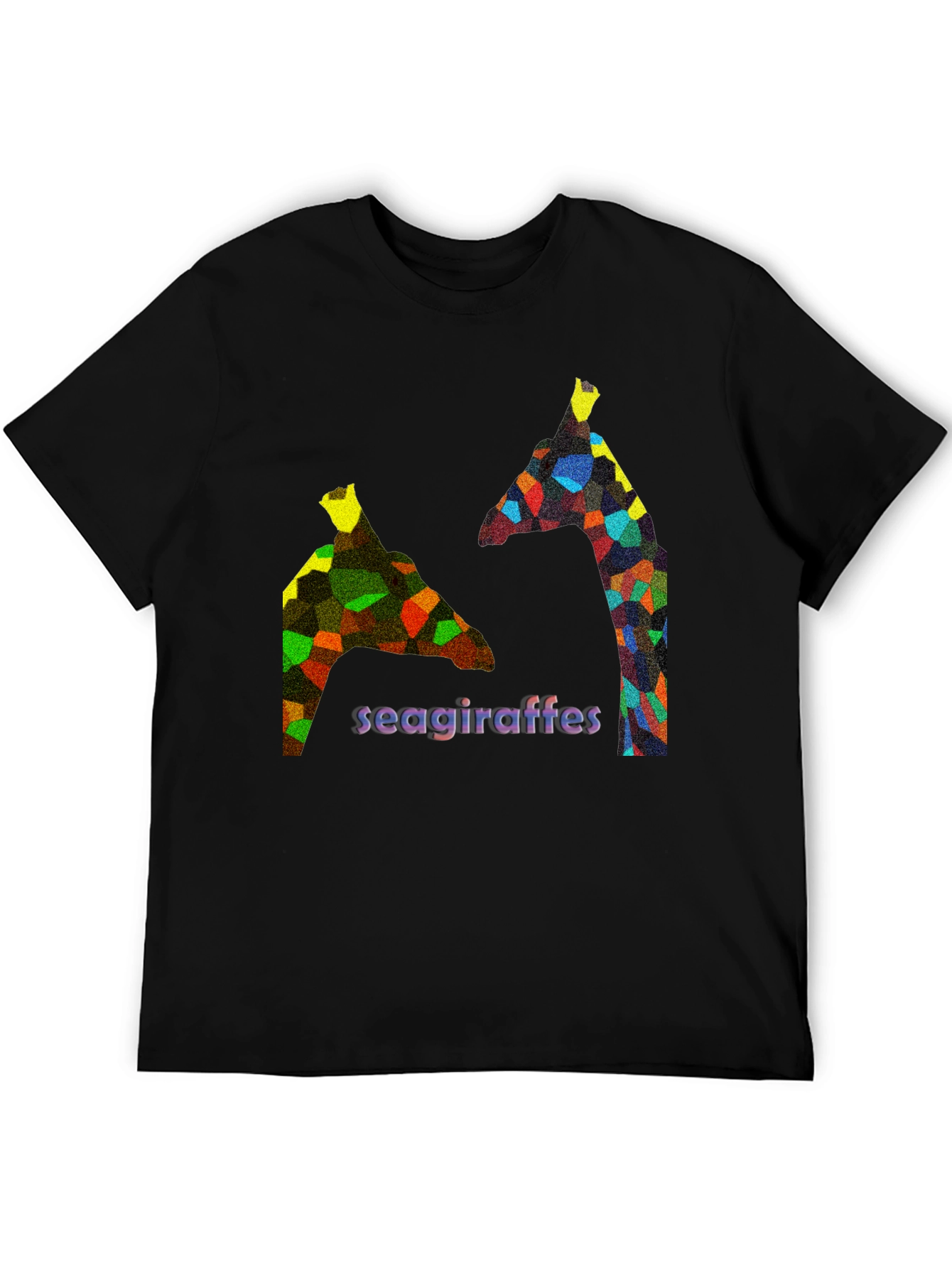 Seagiraffes Graphic T-Shirt - Black