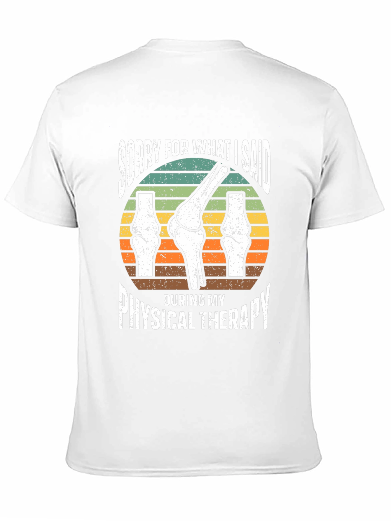 Funny Physical Therapy Knee Bone T-Shirt