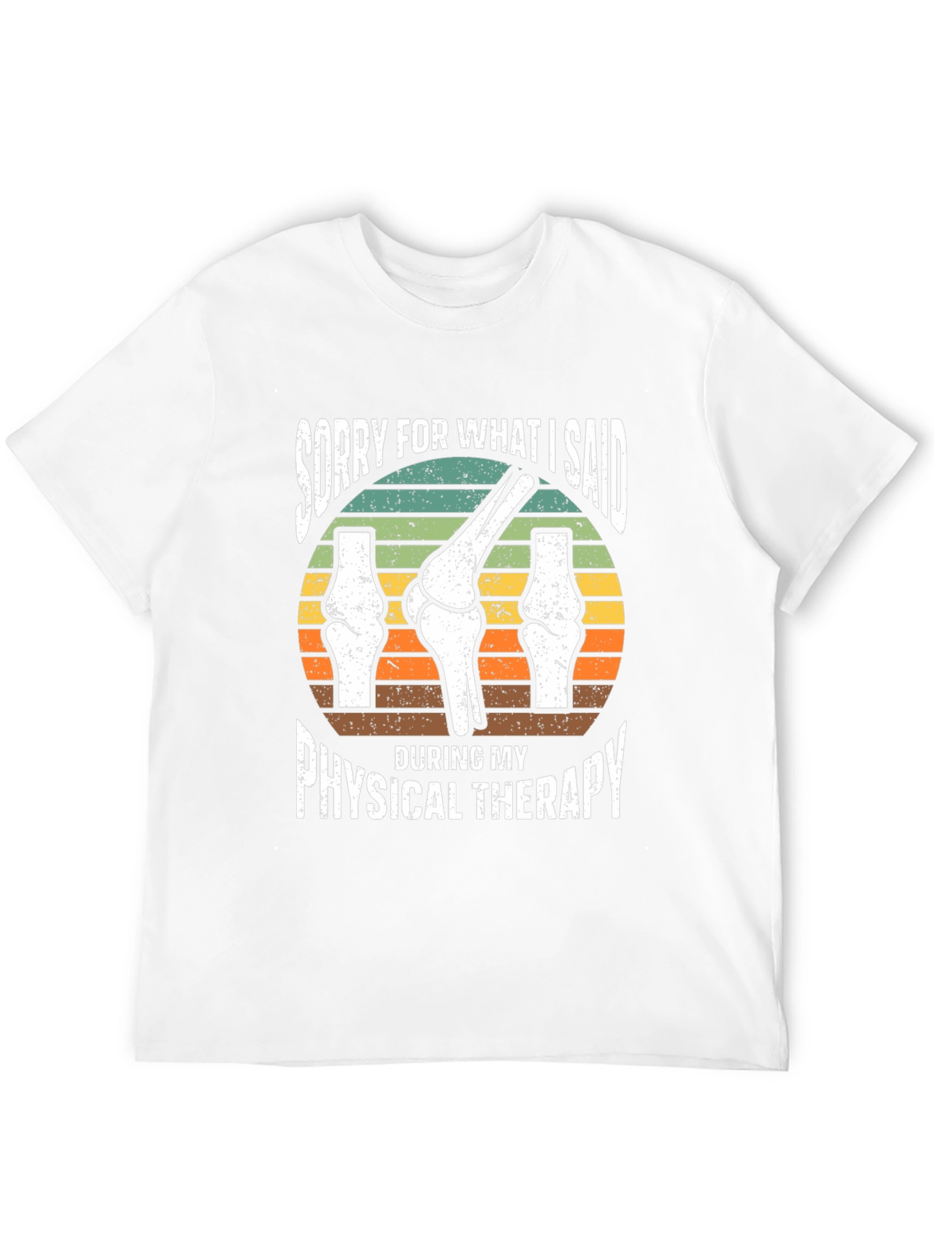 Funny Physical Therapy Knee Bone T-Shirt