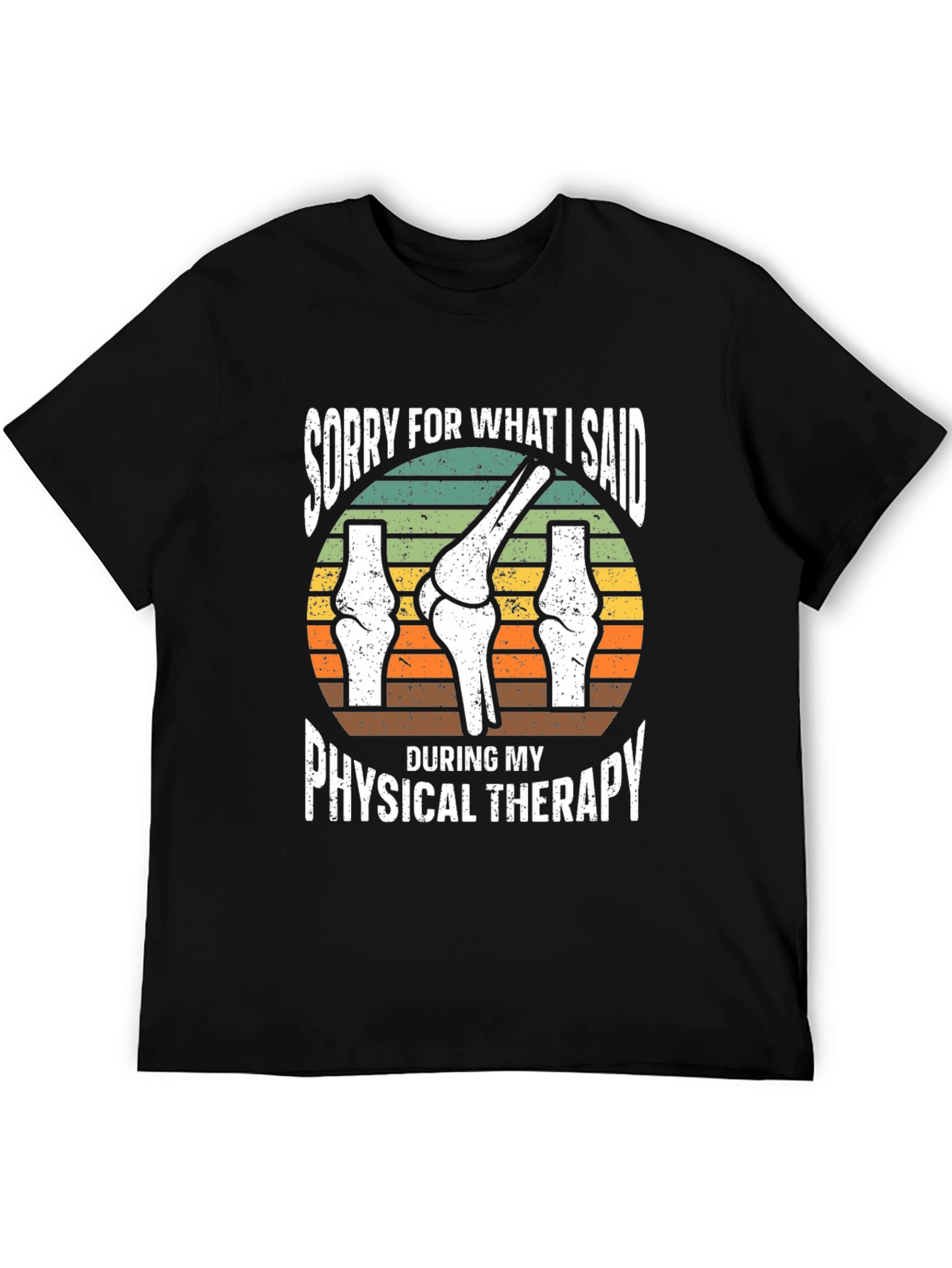 Funny Physical Therapy Knee Bone T-Shirt