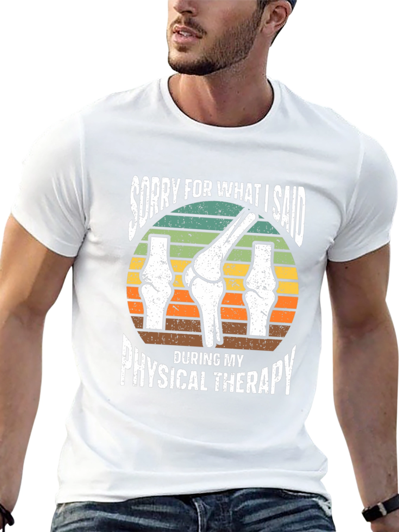 Funny Physical Therapy Knee Bone T-Shirt