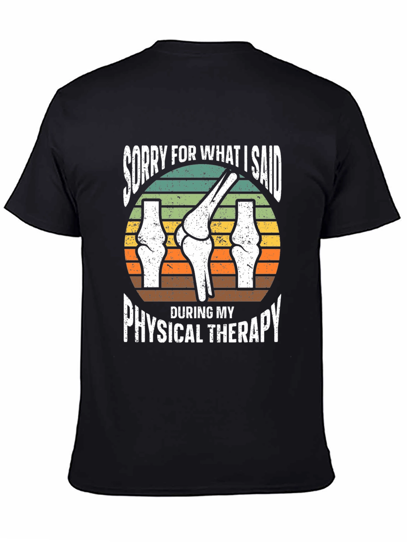 Funny Physical Therapy Knee Bone T-Shirt