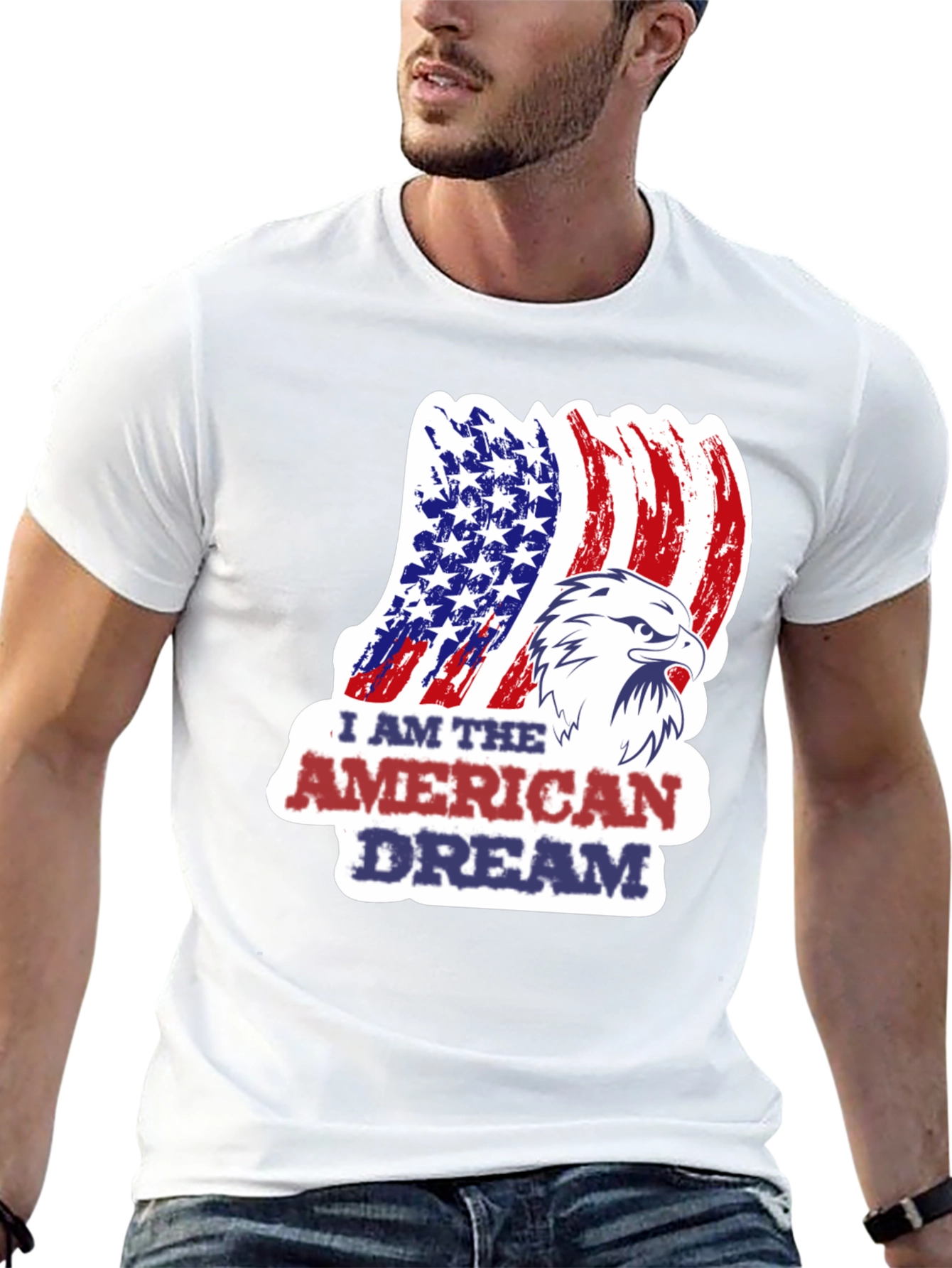 American Dream Eagle Graphic Tee