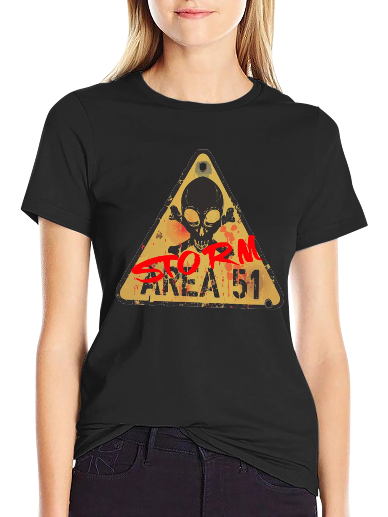 Storm Area 51 Alien Graphic Tee