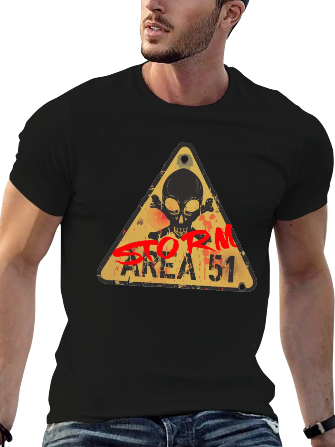 Storm Area 51 Alien Graphic Tee