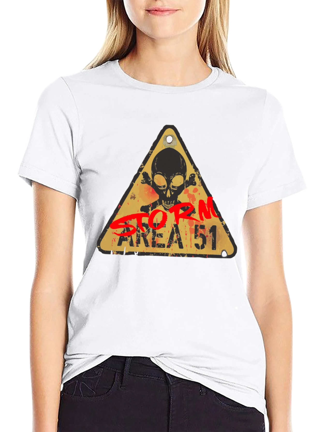 Storm Area 51 Alien Graphic Tee
