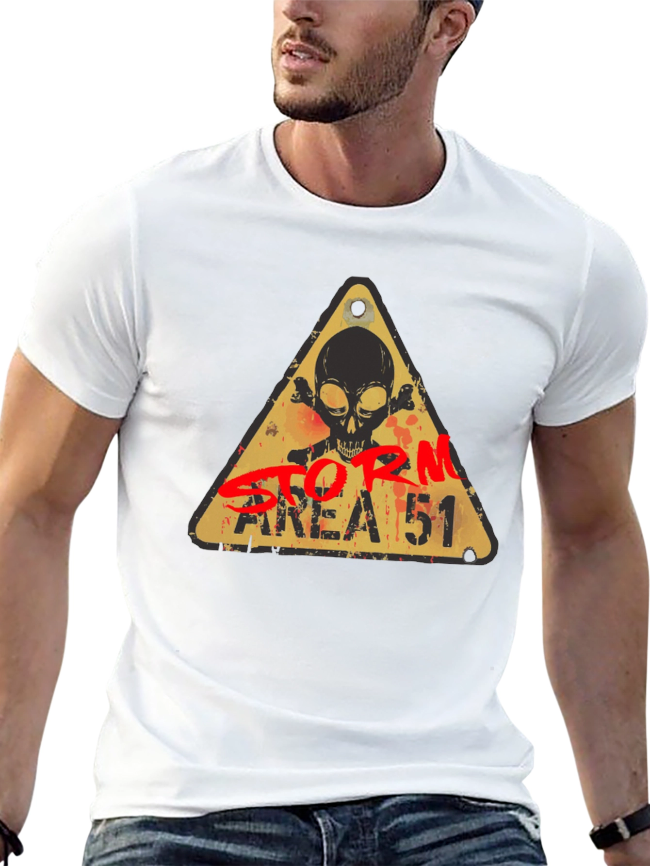 Storm Area 51 Alien Graphic Tee