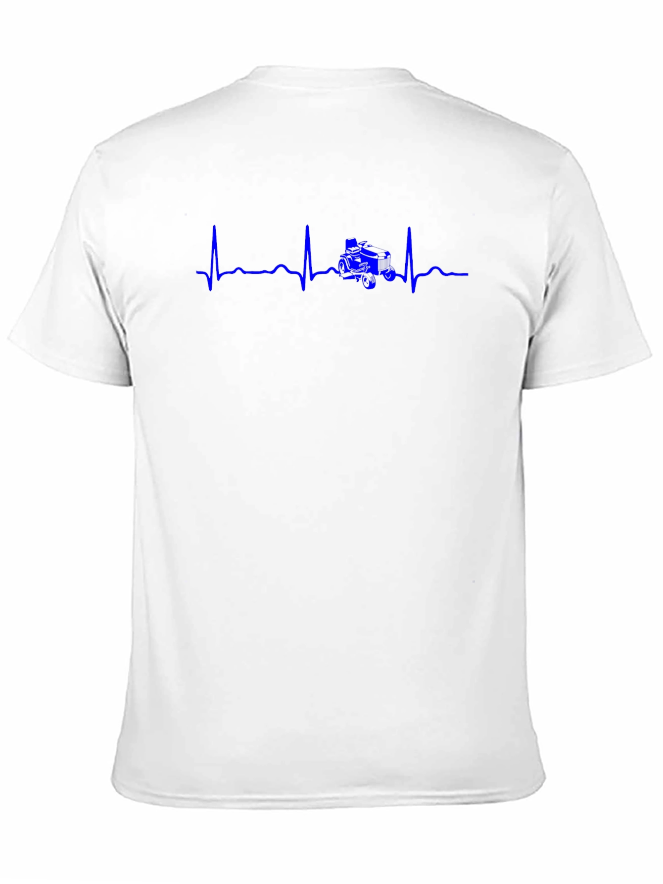 Diver Heartbeat T-Shirt - Black Cotton Crew Neck