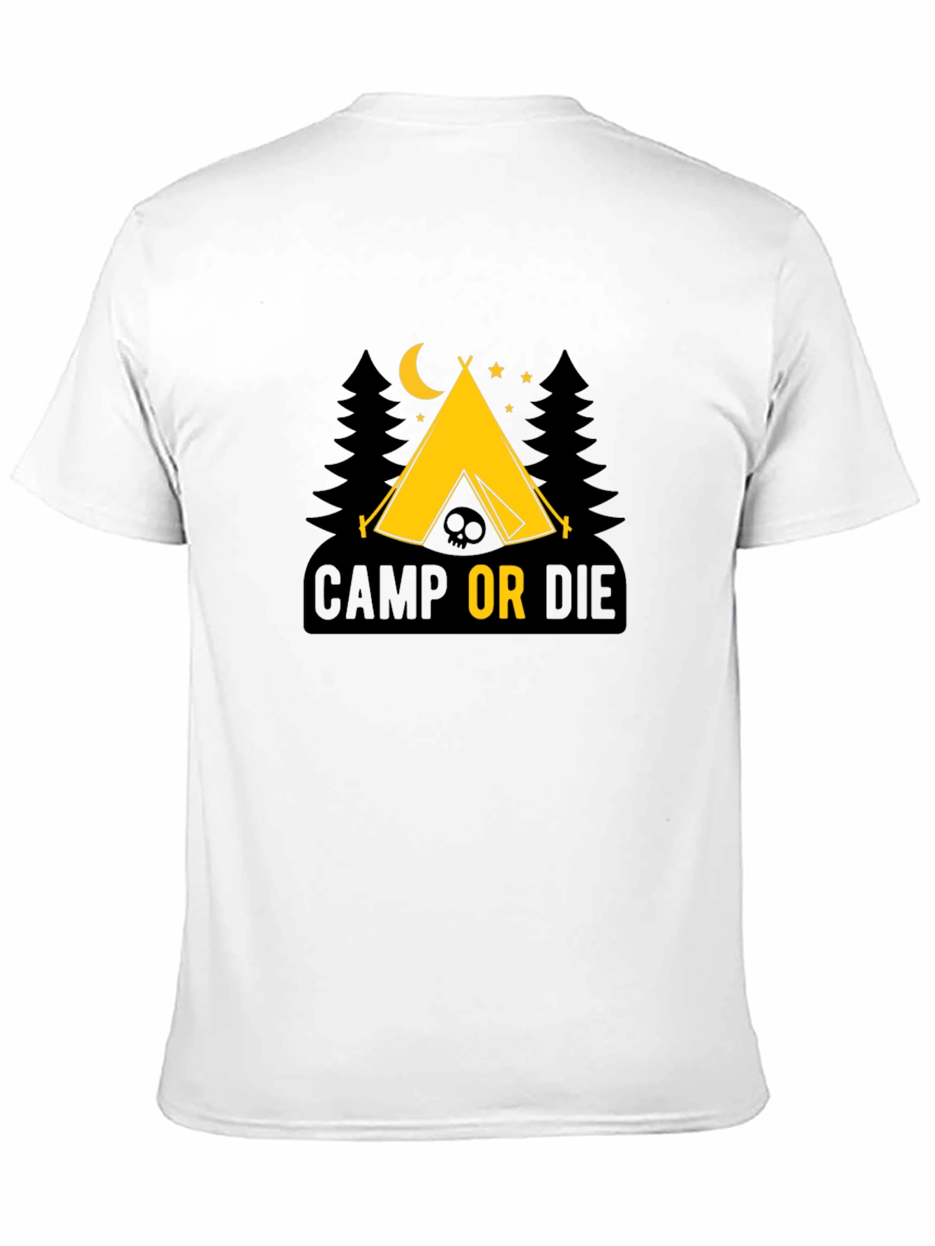 Camp or Die Tee - Adventure Awaits