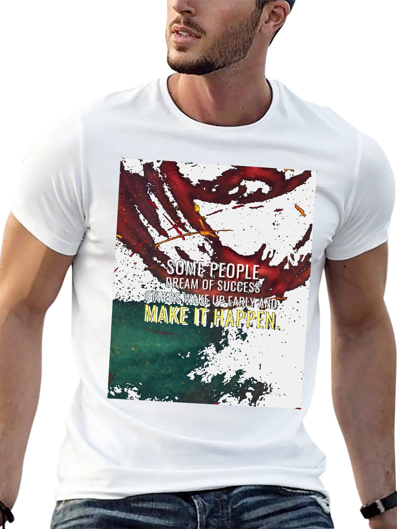 Motivational Graphic T-Shirt - Success Dream