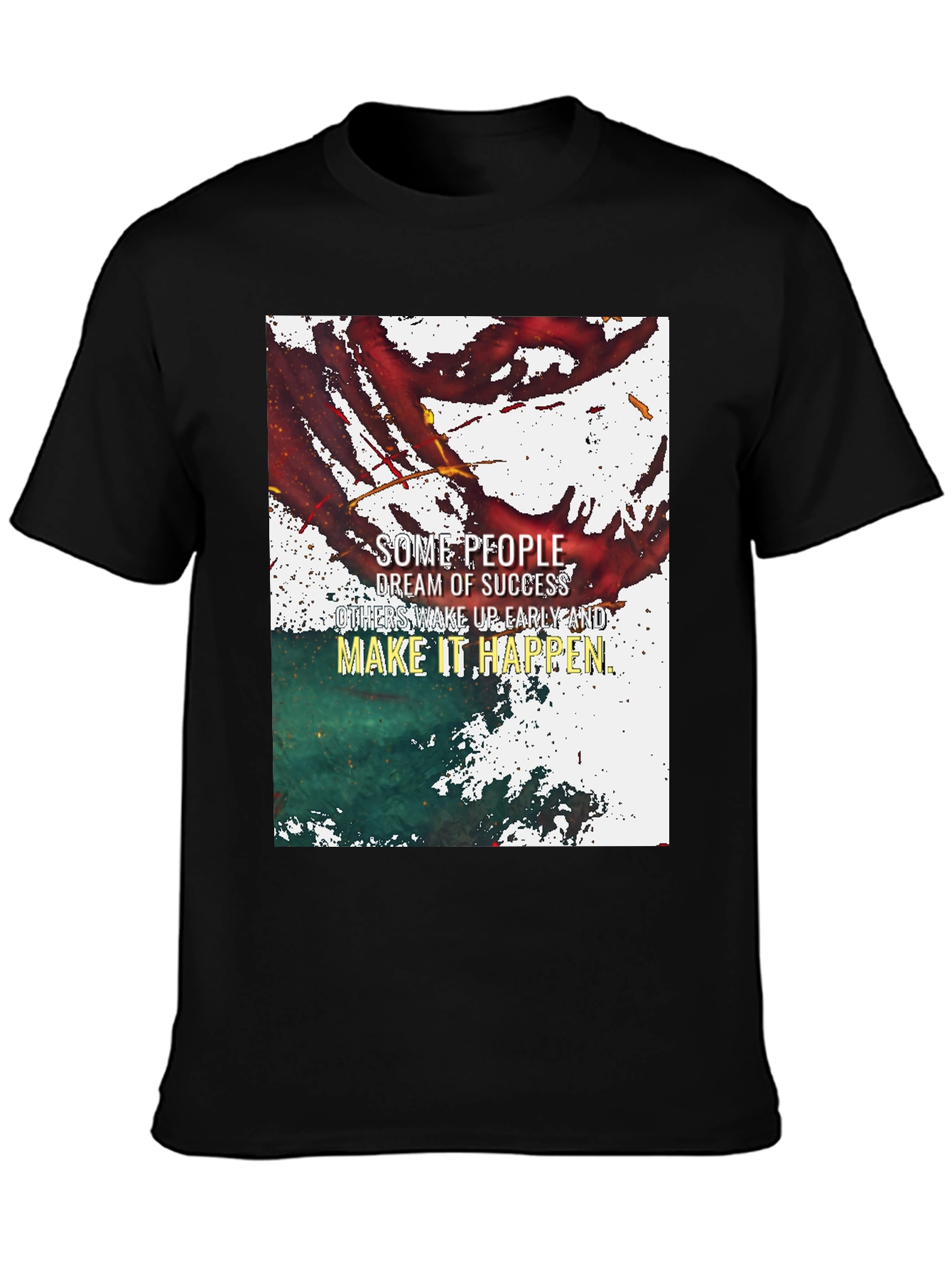 Motivational Graphic T-Shirt - Success Dream