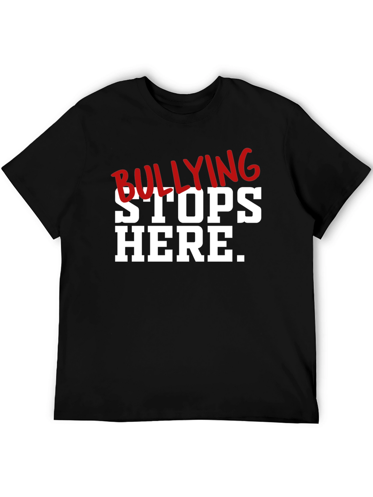 Bullying Stops Here Graphic T-Shirt